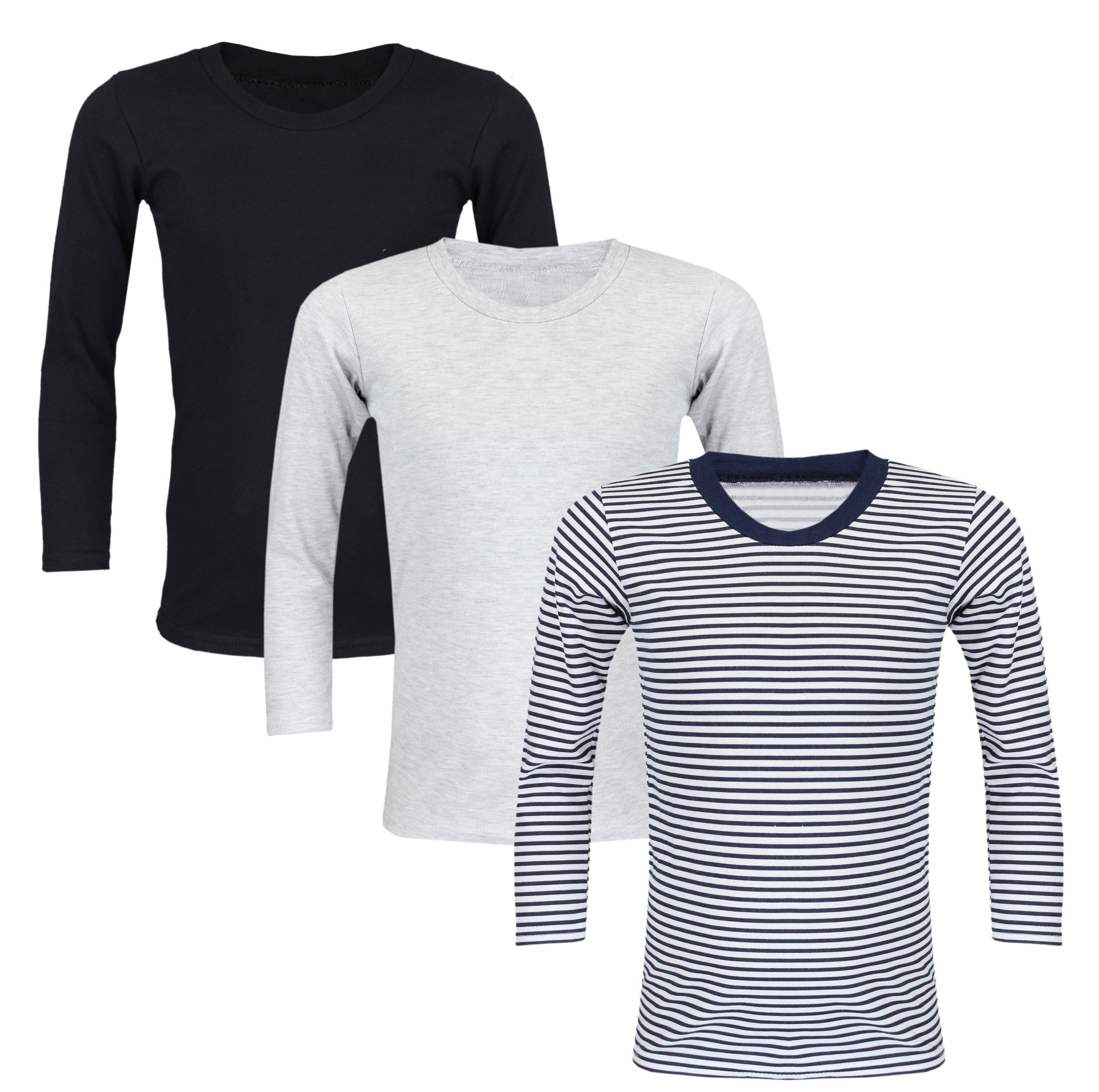 TupTam Unterhemd "Unterhemd Kinder Unisex Unterhemd Langarm 3er Pack"