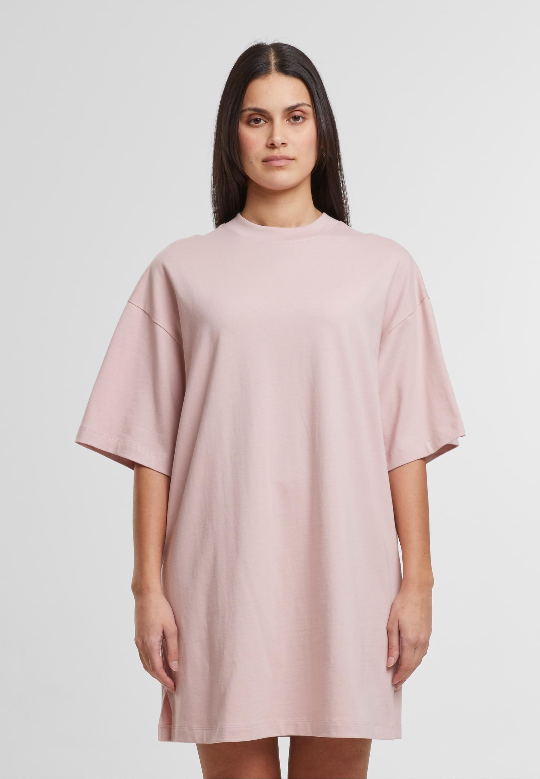 URBAN CLASSICS Shirtkleid »Urban Classics Damen Ladies Organic Heavy Oversized Tee Dress«, (1 tlg.)