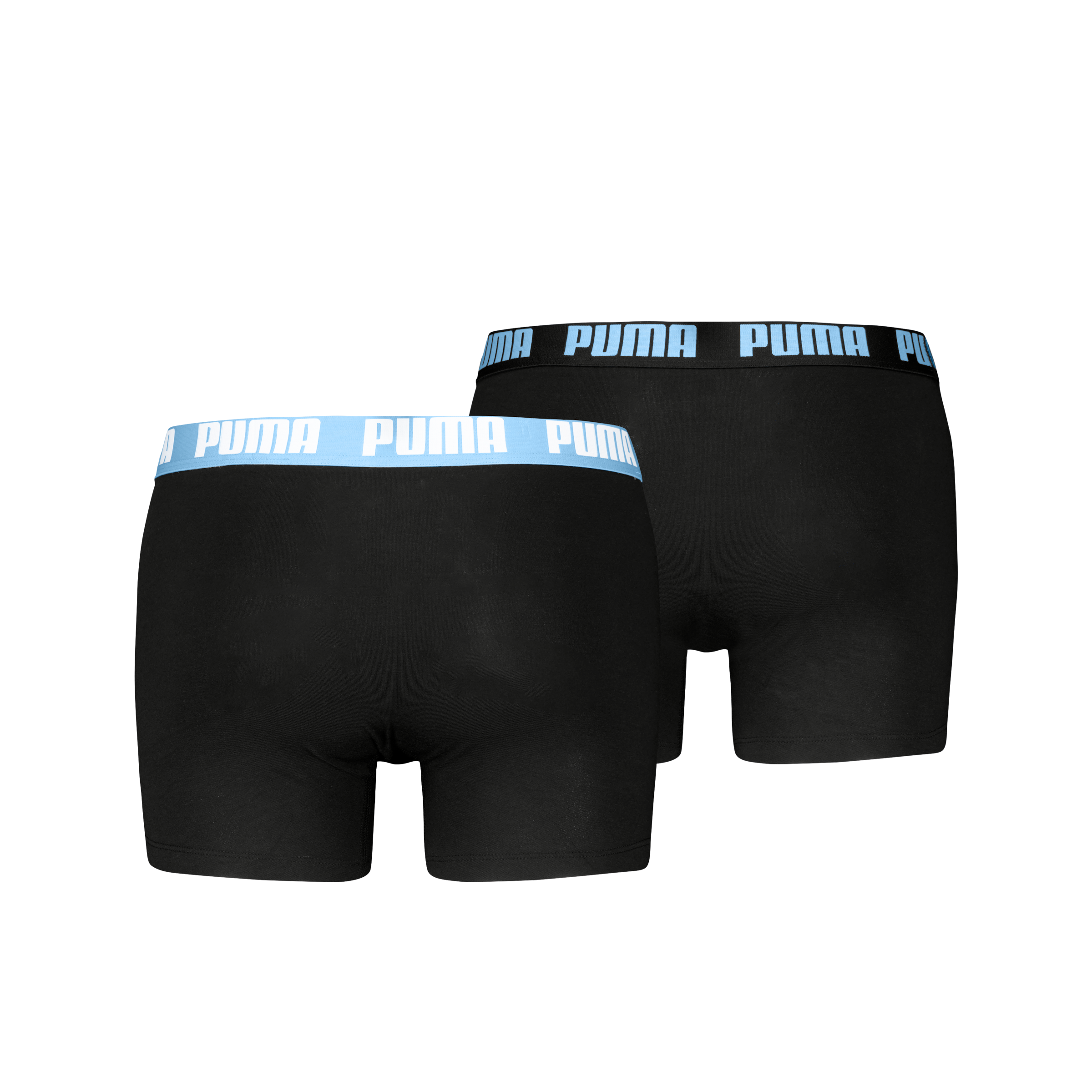PUMA Boxershorts »PUMA MEN EVERYDAY BASIC BOXERS 2P« Packung, 2er Pack,  mit Logobund