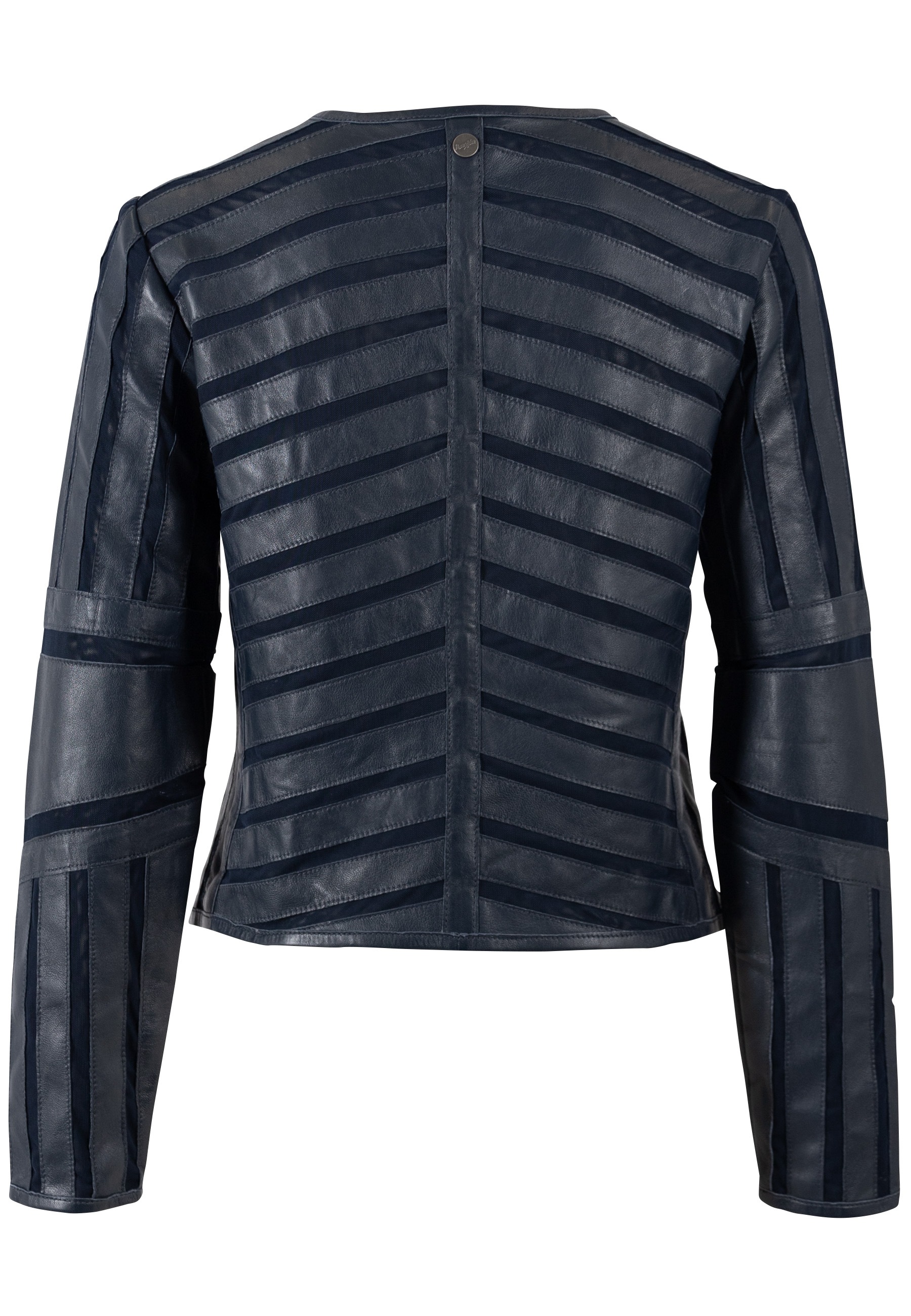 Mauritius Lederjacke "MWSuri", im Materialmix, Mesh-Einsätze günstig online kaufen