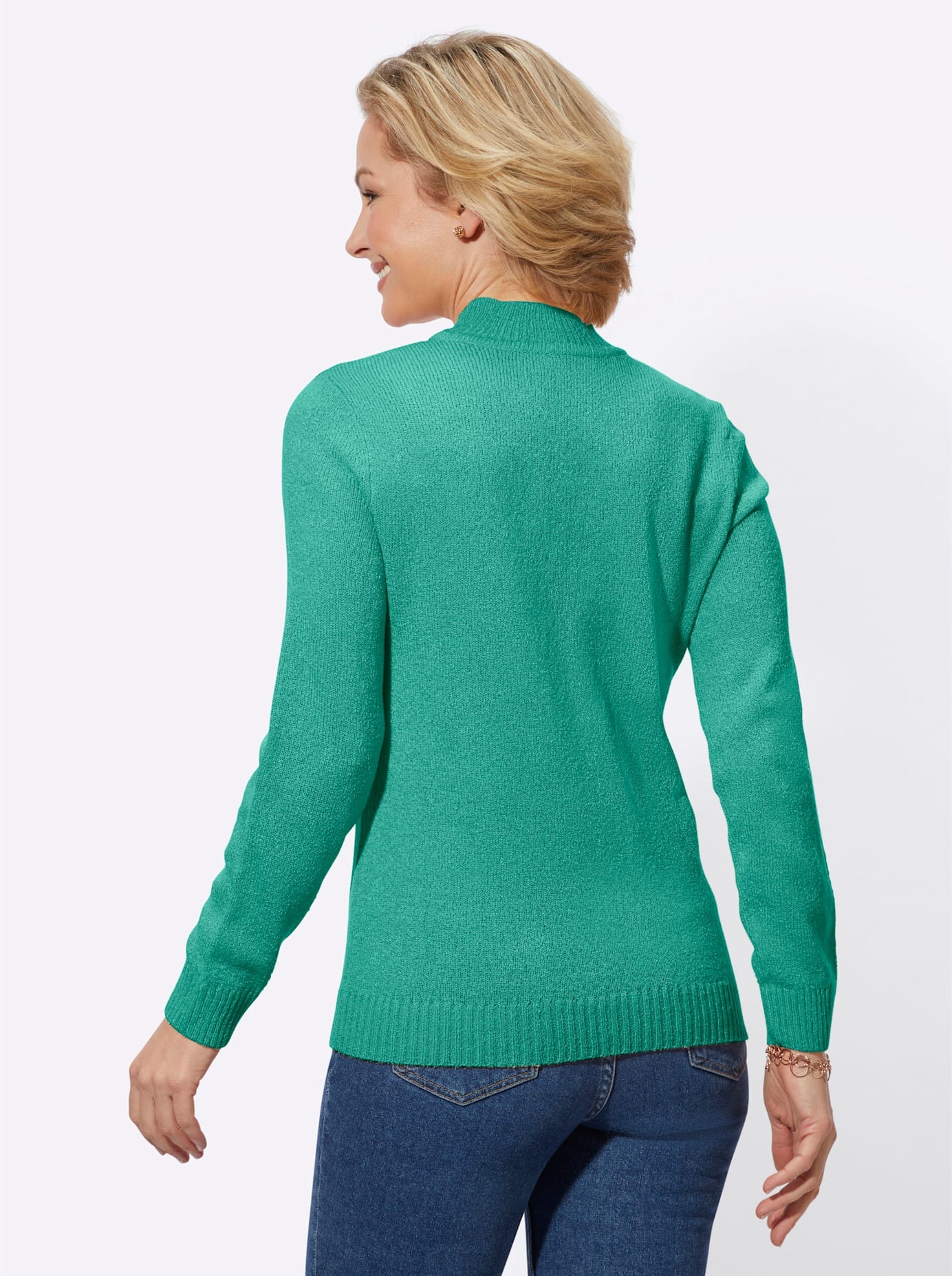 Classic Basics Stehkragenpullover "Pullover" günstig online kaufen