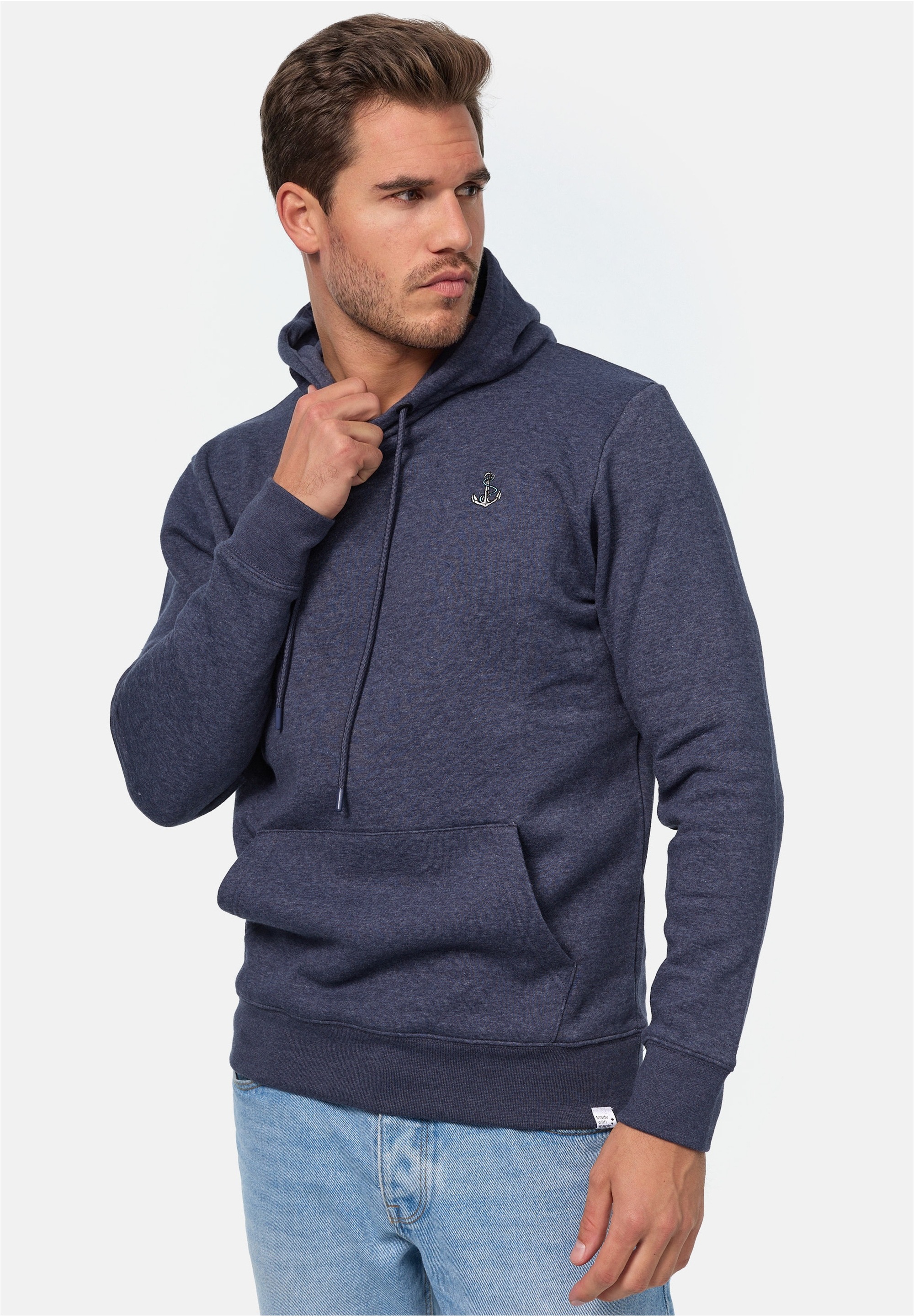 MIKON Kapuzensweatshirt, im zeitlosen Design