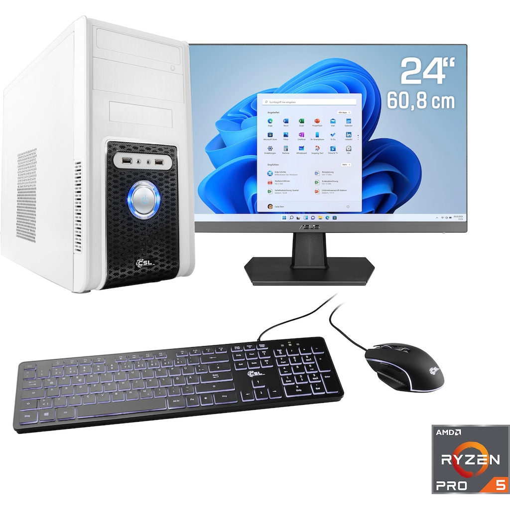 CSL Gaming-PC-Komplettsystem »Sprint V28884«