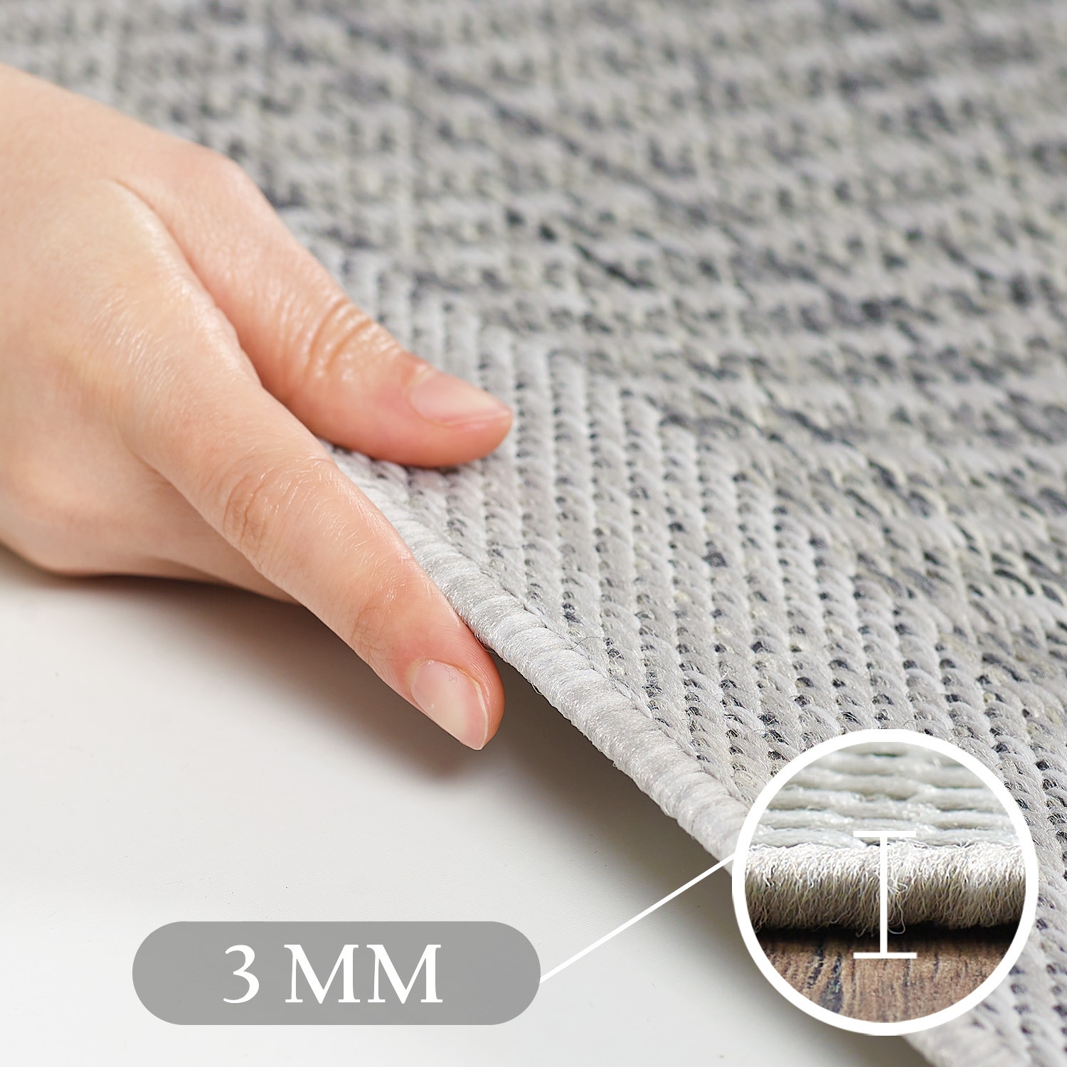 Ayyildiz Teppiche Outdoorteppich »GIZA 1410«, rechteckig, 3 mm Höhe, Läufer, In- und Outdoor, Wetterfest, Wasserabweisend, robust
