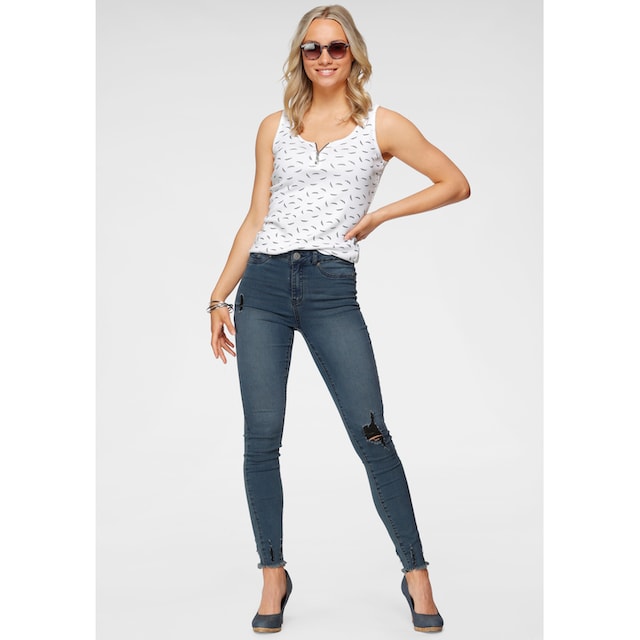 Arizona Skinny-fit-Jeans »Ultra-Stretch«, High Waist für bestellen | BAUR