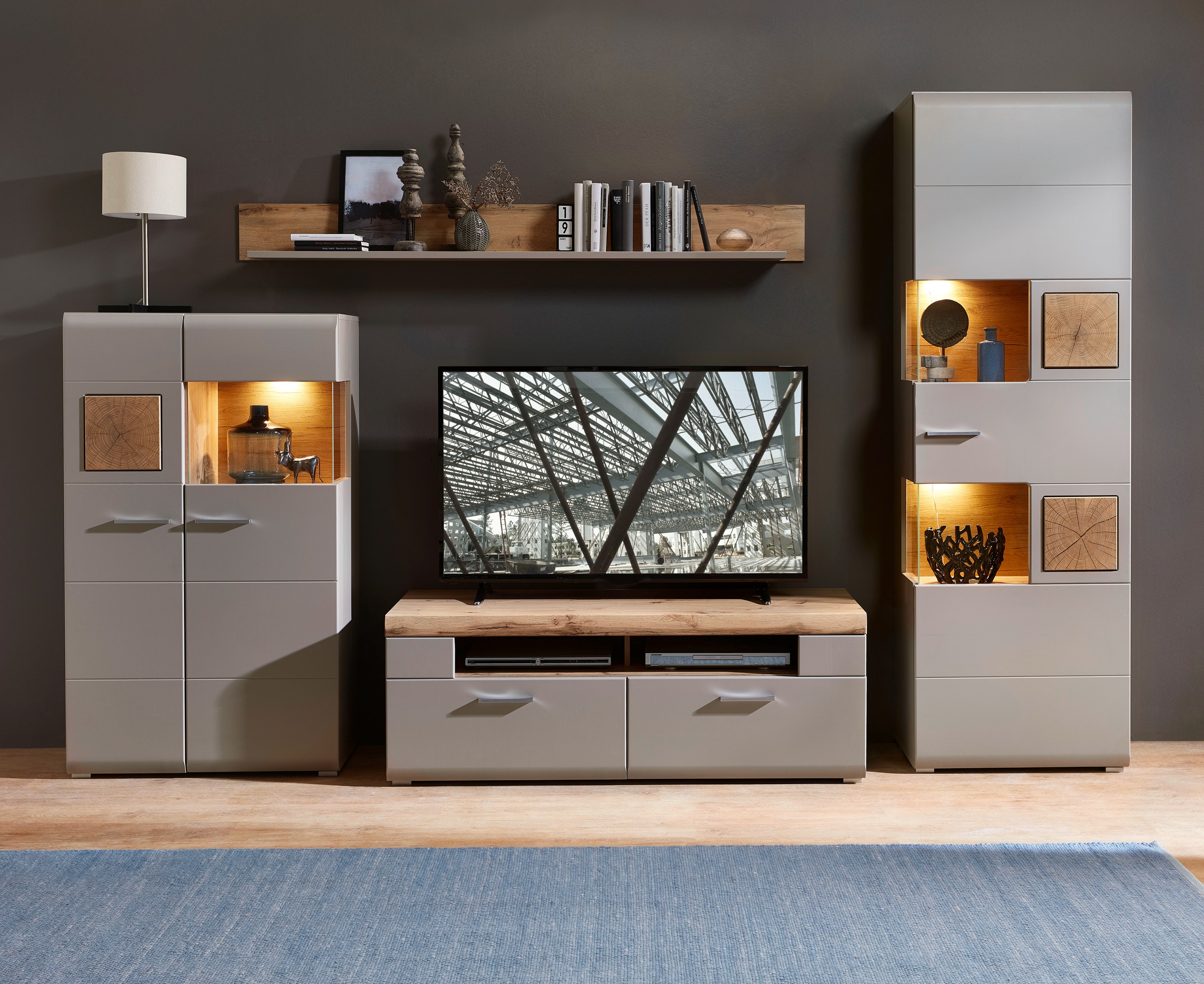 Innostyle Wohnwand "FUN PLUS II" 4 Stk. tlg. günstig online kaufen