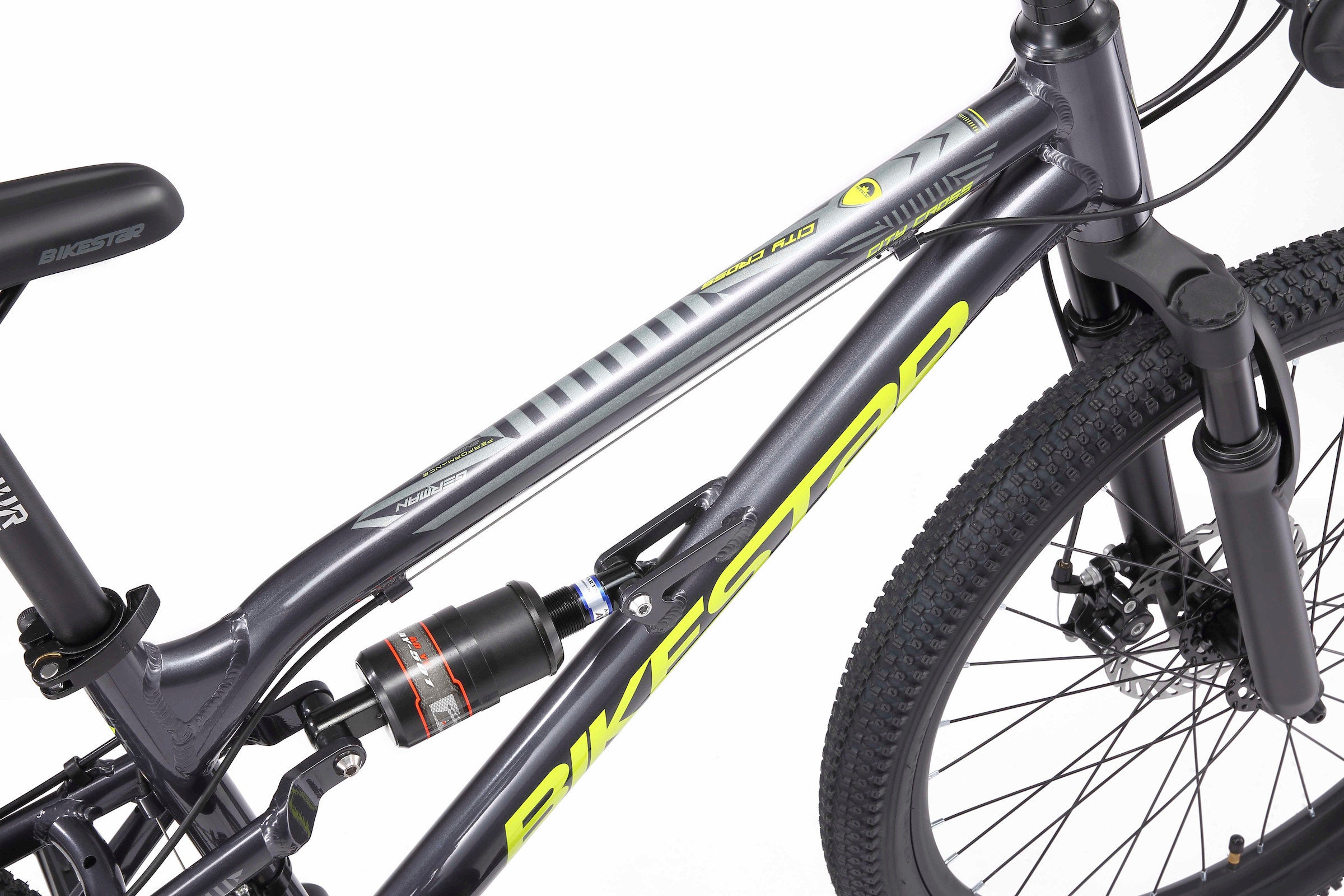 Bikestar Jugendfahrrad, 21 Gang, Shimano, RD-TY21 Schaltwerk, Kettenschaltung