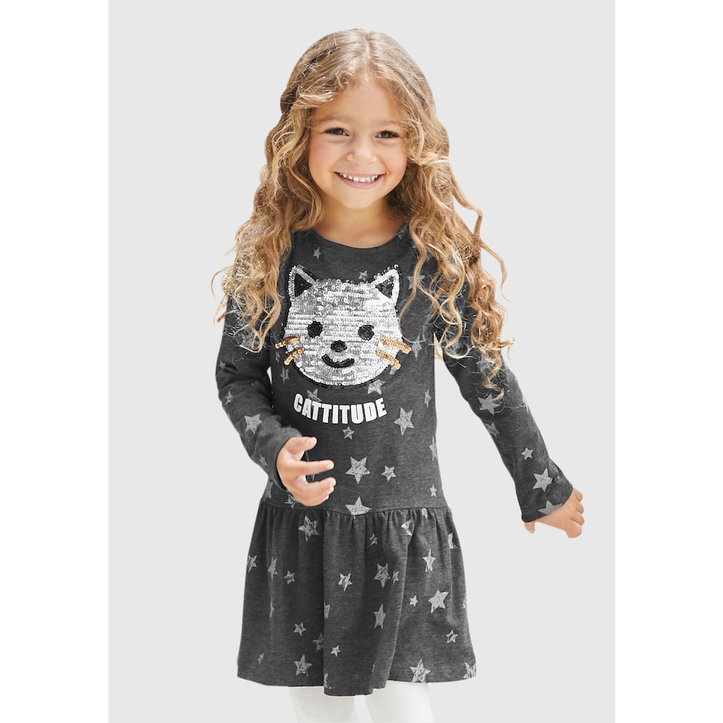 KIDSWORLD Jerseykleid »für kleine Mädchen«