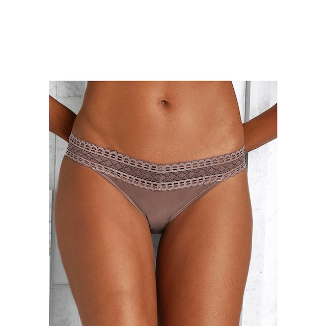 LASCANA Jazz-Pants Slips, (Packung, 2 St.), mit graphischer Spitze online  bestellen | BAUR