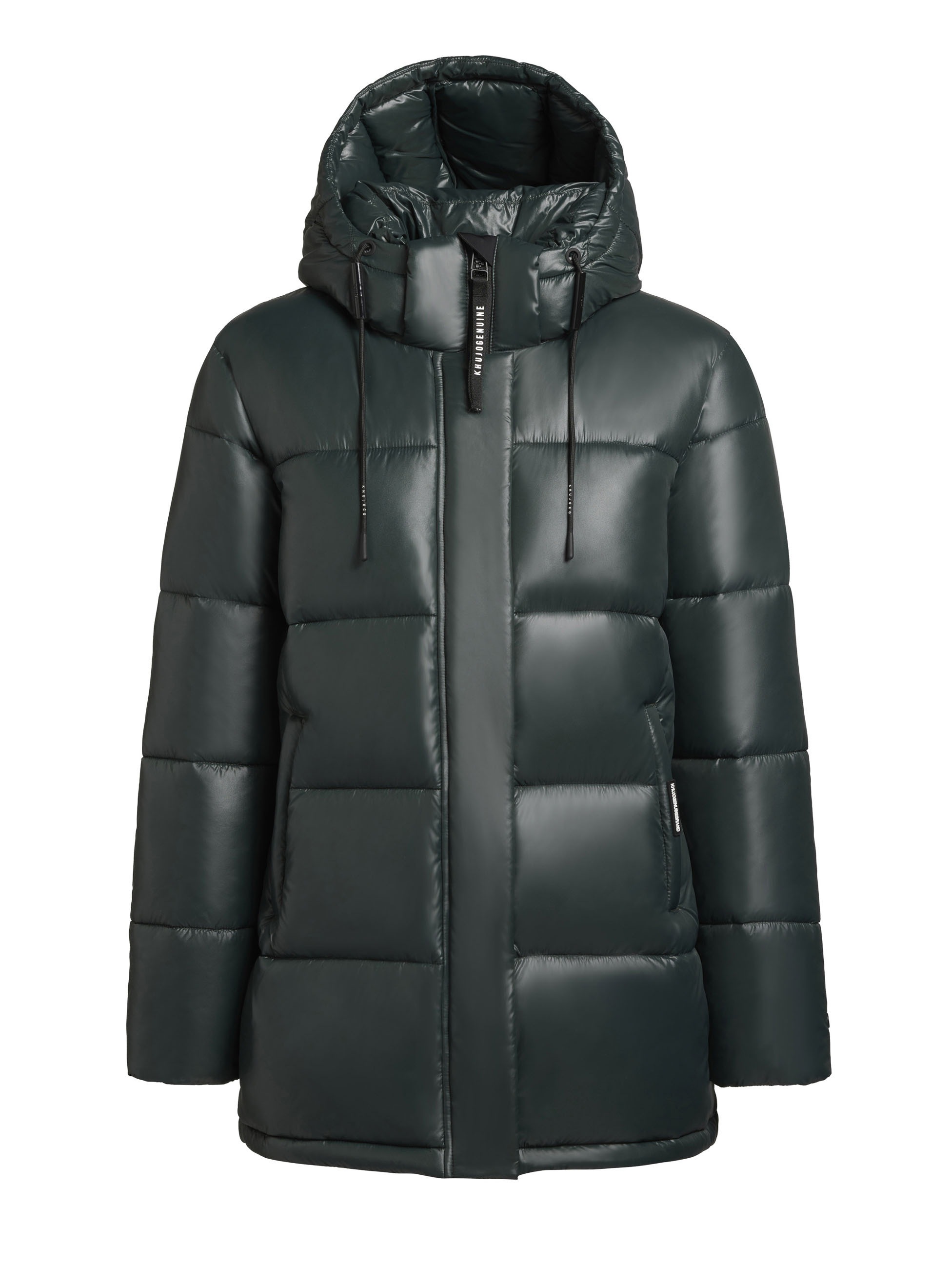 khujo Steppjacke »WORD3 SATIN«, mit Kapuze