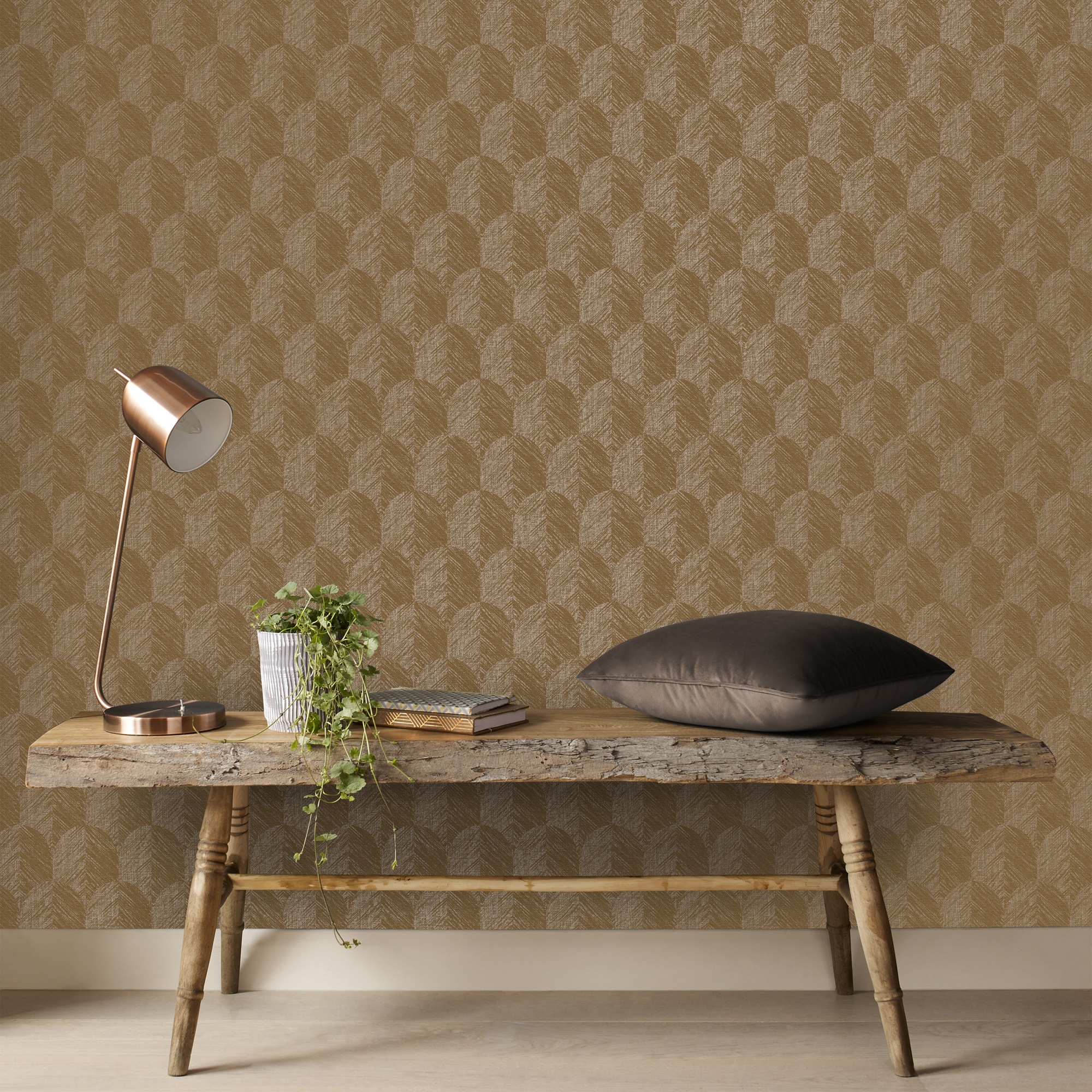 Superfresco Easy Vliestapete "Romee" geometrisch geprägt 10mx52cm (ca. 5m2)
