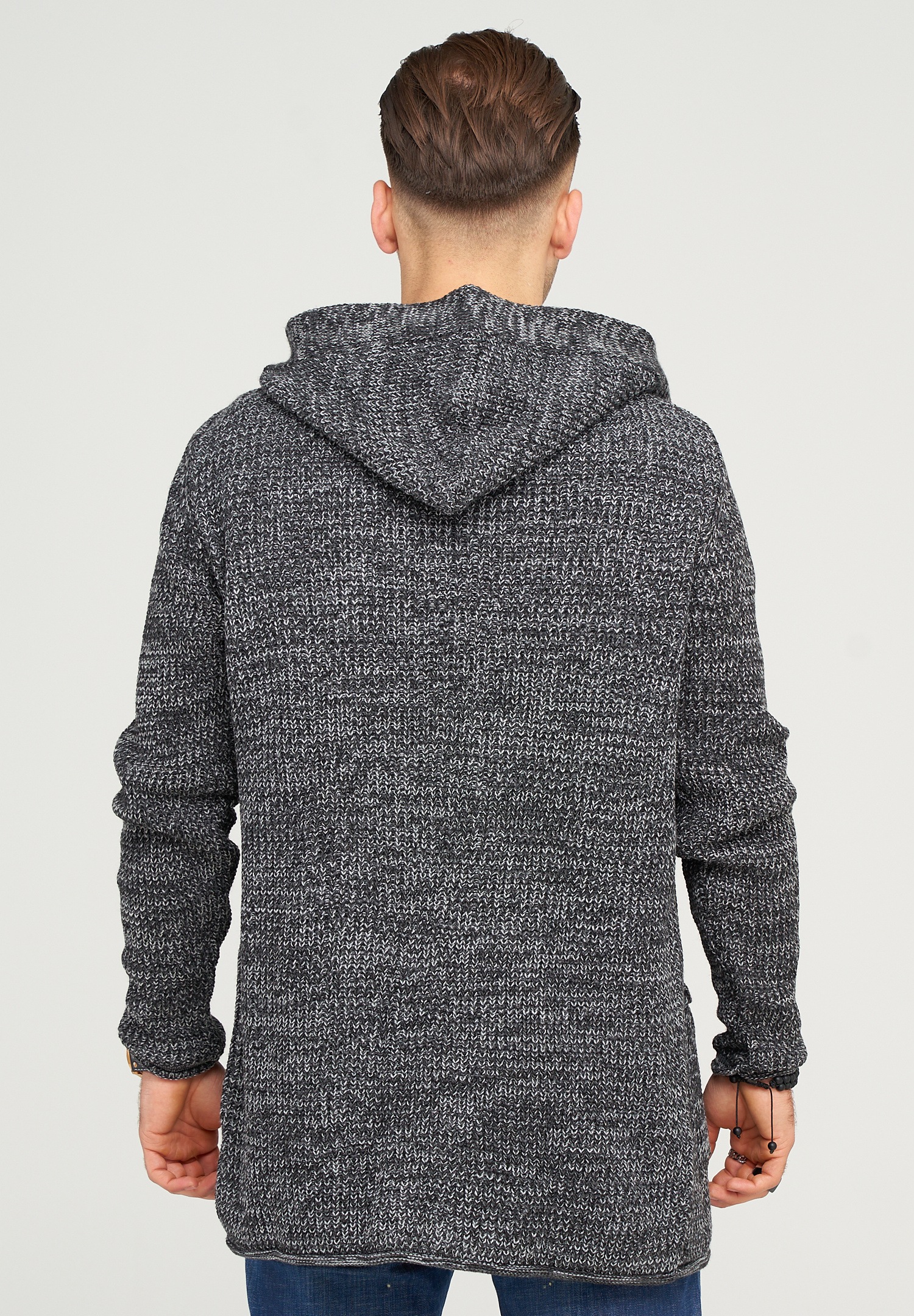 behype Strickjacke »NELIAN«, im Grobstrick-Stil