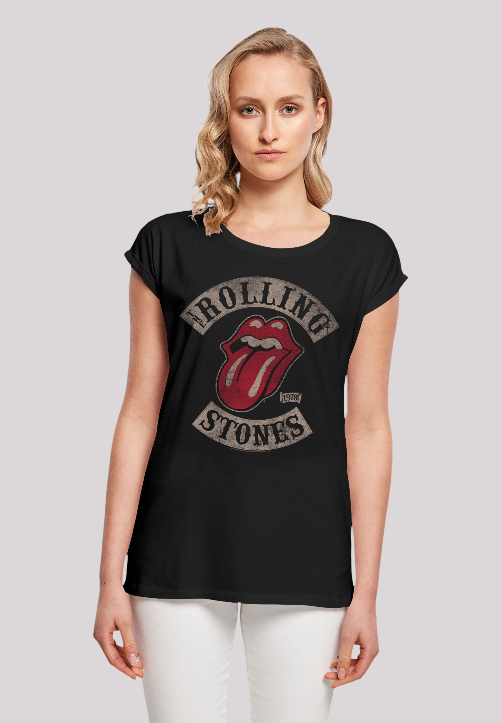 F4NT4STIC T-Shirt "The Rolling Stones Tour 78", Premium Qualität günstig online kaufen