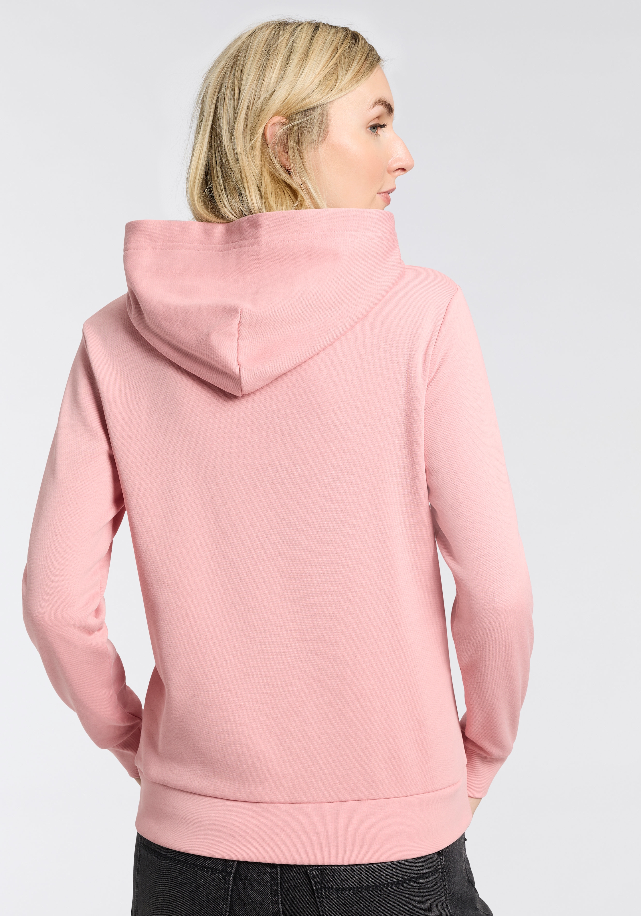 Gant Hoodie »REG GRAPHIC HOODIE«, gerippte Abschlüsse, Kapuze ohne Kordel