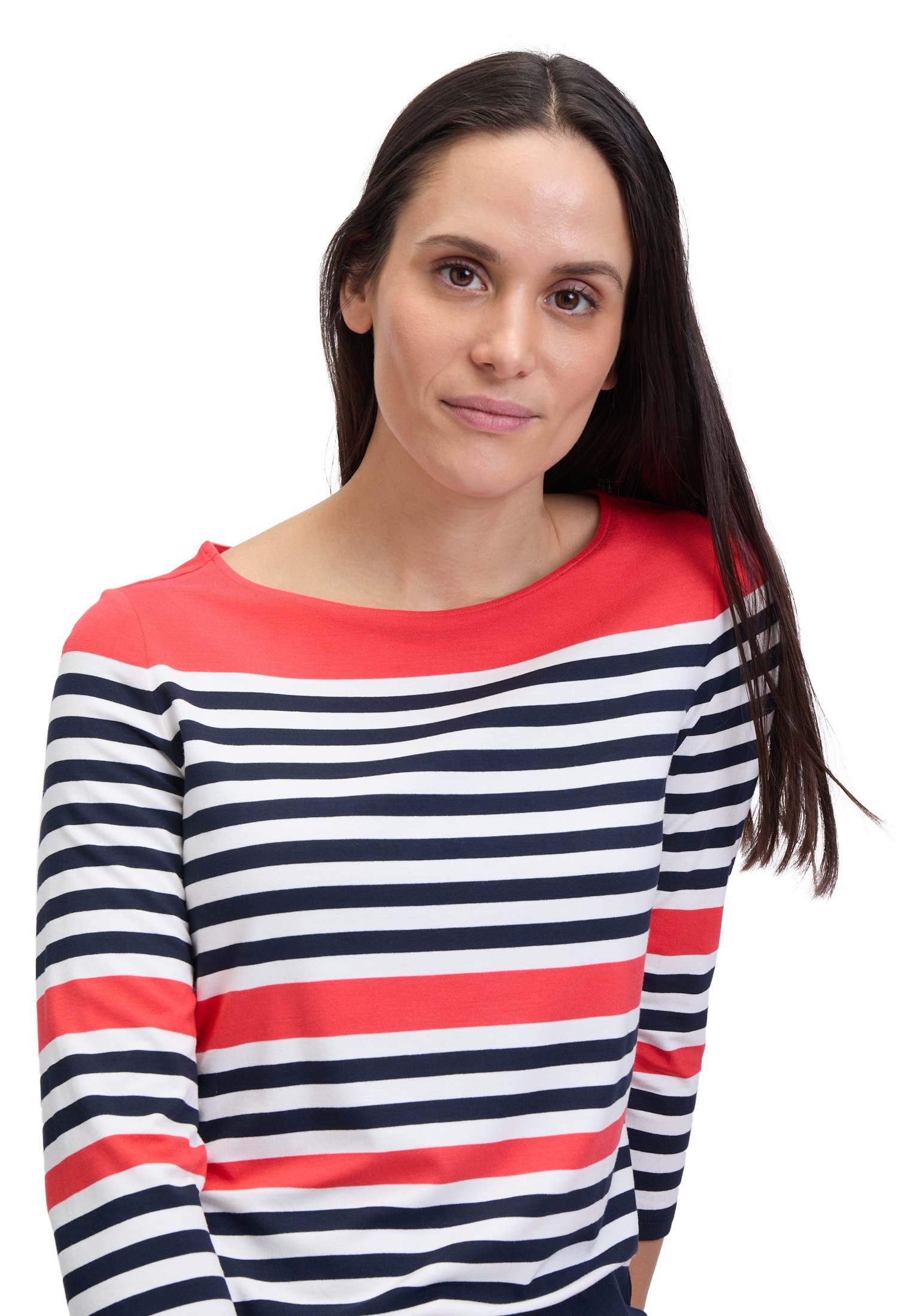 Betty Barclay 3/4-Arm-Shirt »Betty Barclay Basic Shirt mit U-Boot-Ausschnitt«, (1 tlg.), Druck