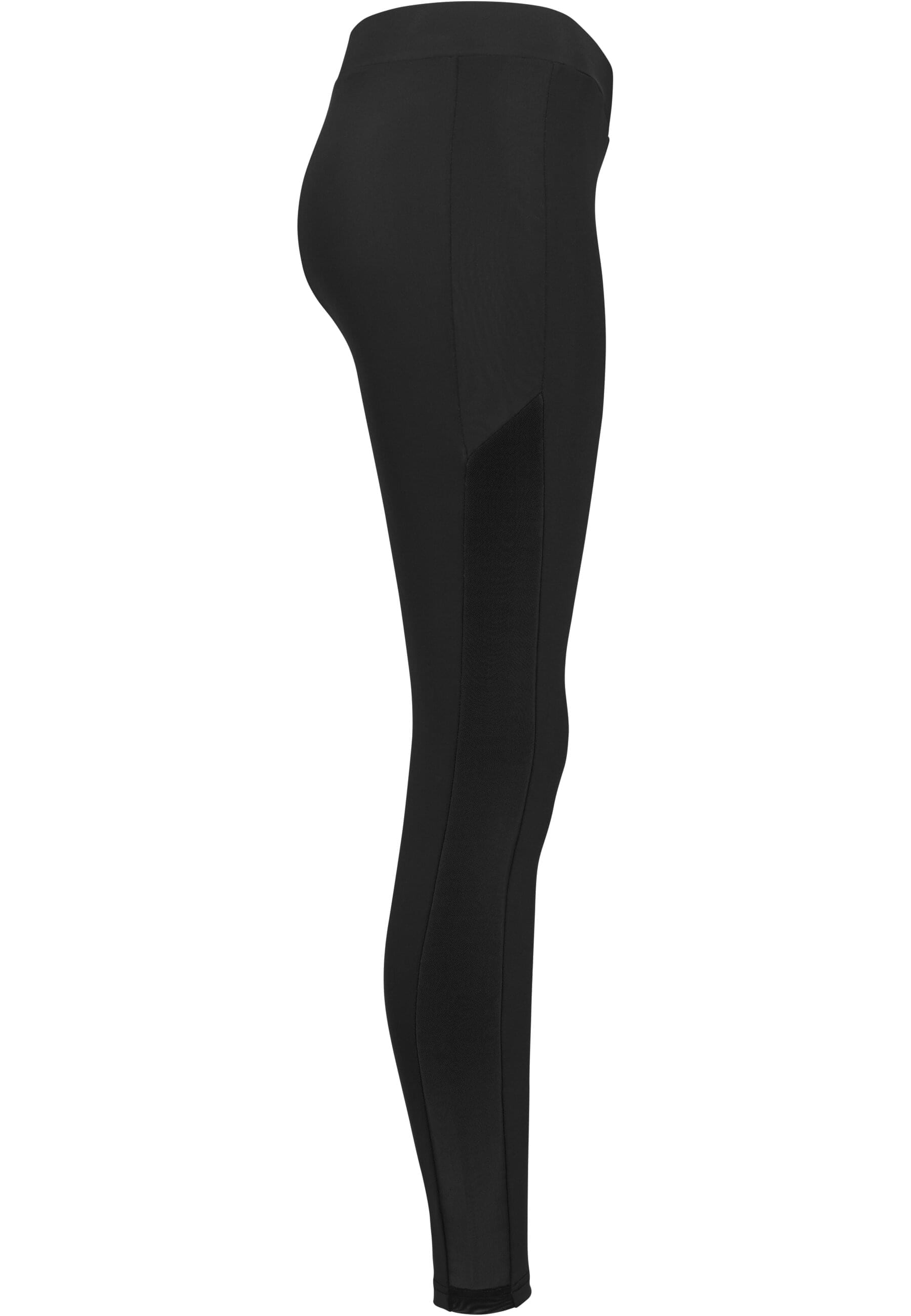 URBAN CLASSICS Leggings »Urban Classics Damen Ladies Tech Mesh Stripe Leggings«, (1 tlg.)