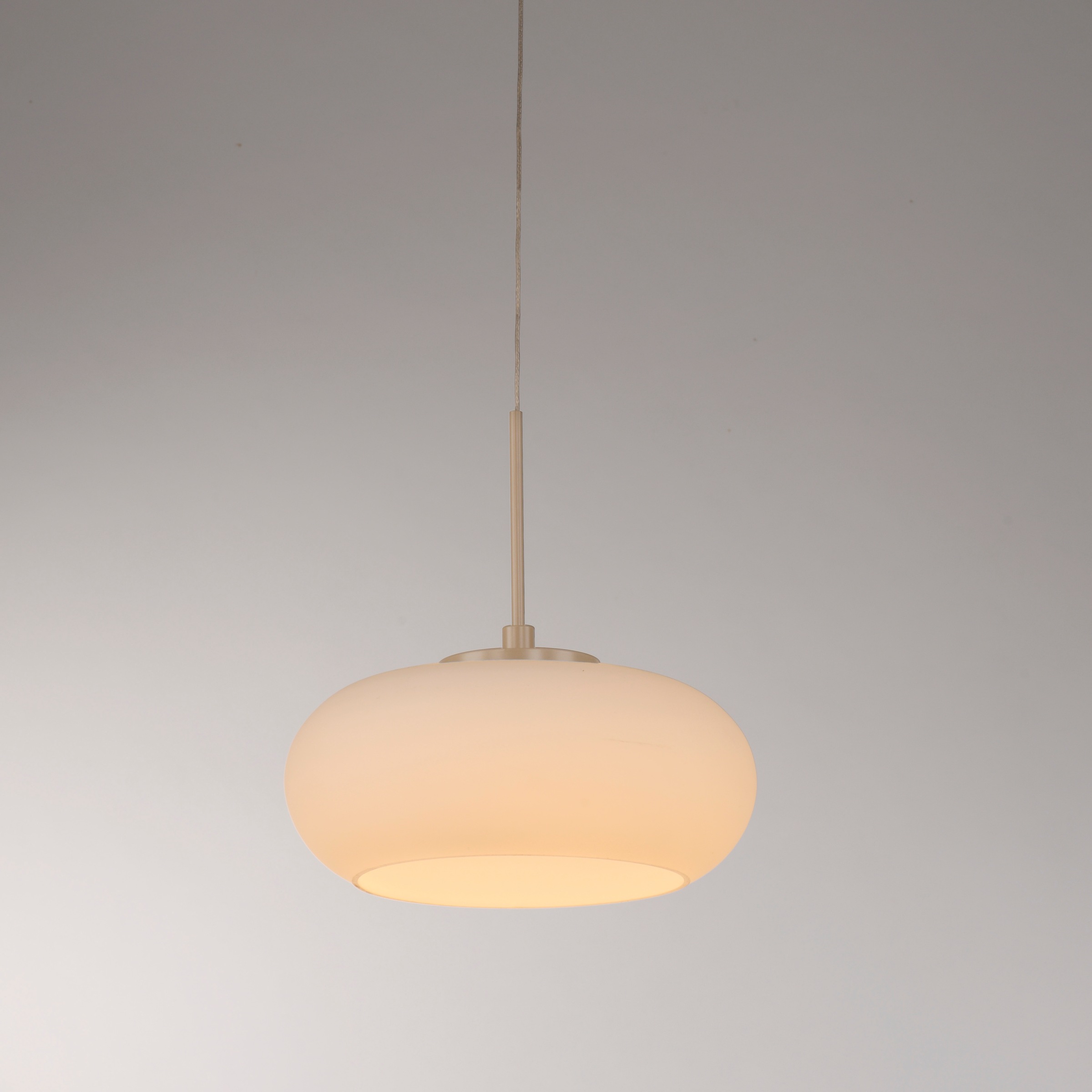 SCHÖNER WOHNEN-Kollektion LED Pendelleuchte »RIVERA« LED-Board 1 Stk. Warmweiß Modernes Design, warmweiß, dimmbar & höhenverstellbar in Sandbrise