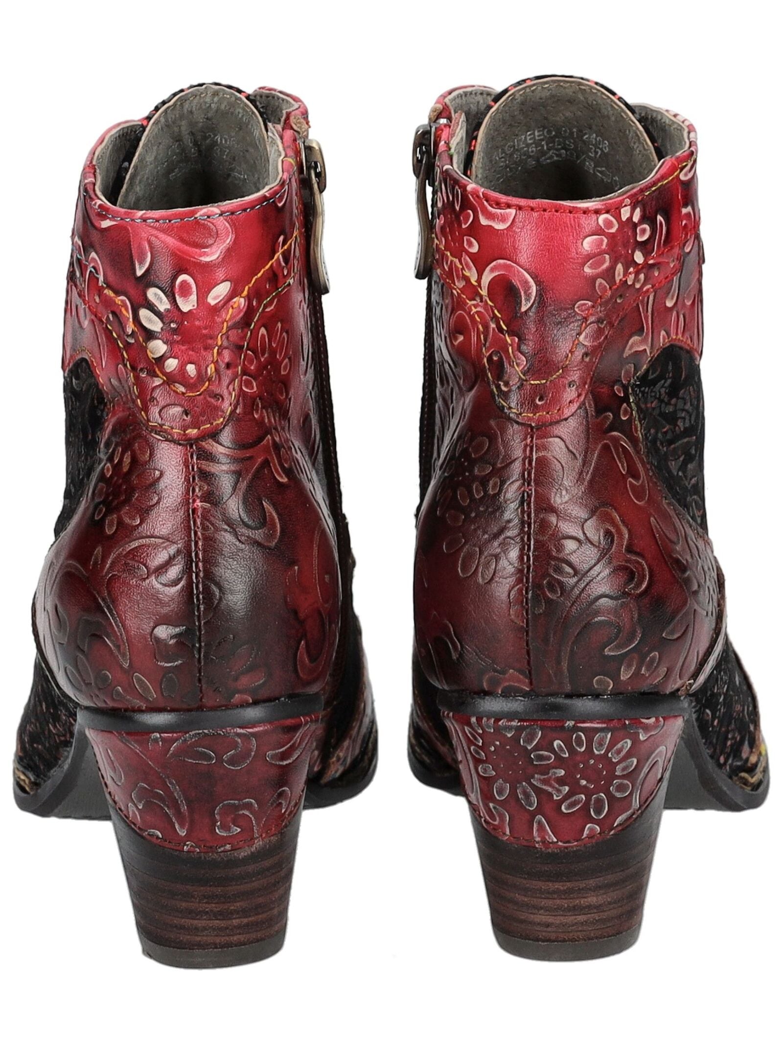 LAURA VITA Schnürstiefelette »LAURA VITA Stiefelette Leder/Textil«