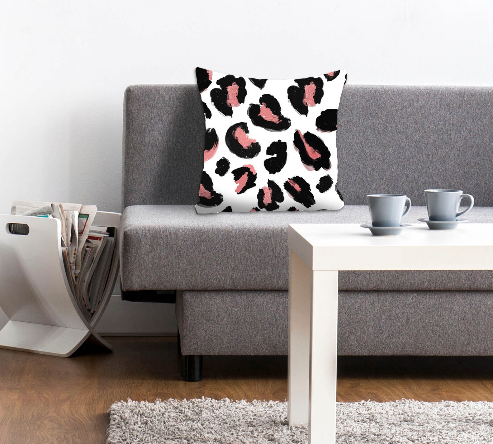 queence Dekokissen "Sonja" mit Animalprint im Leo-Design, Kissenhülle ohne günstig online kaufen