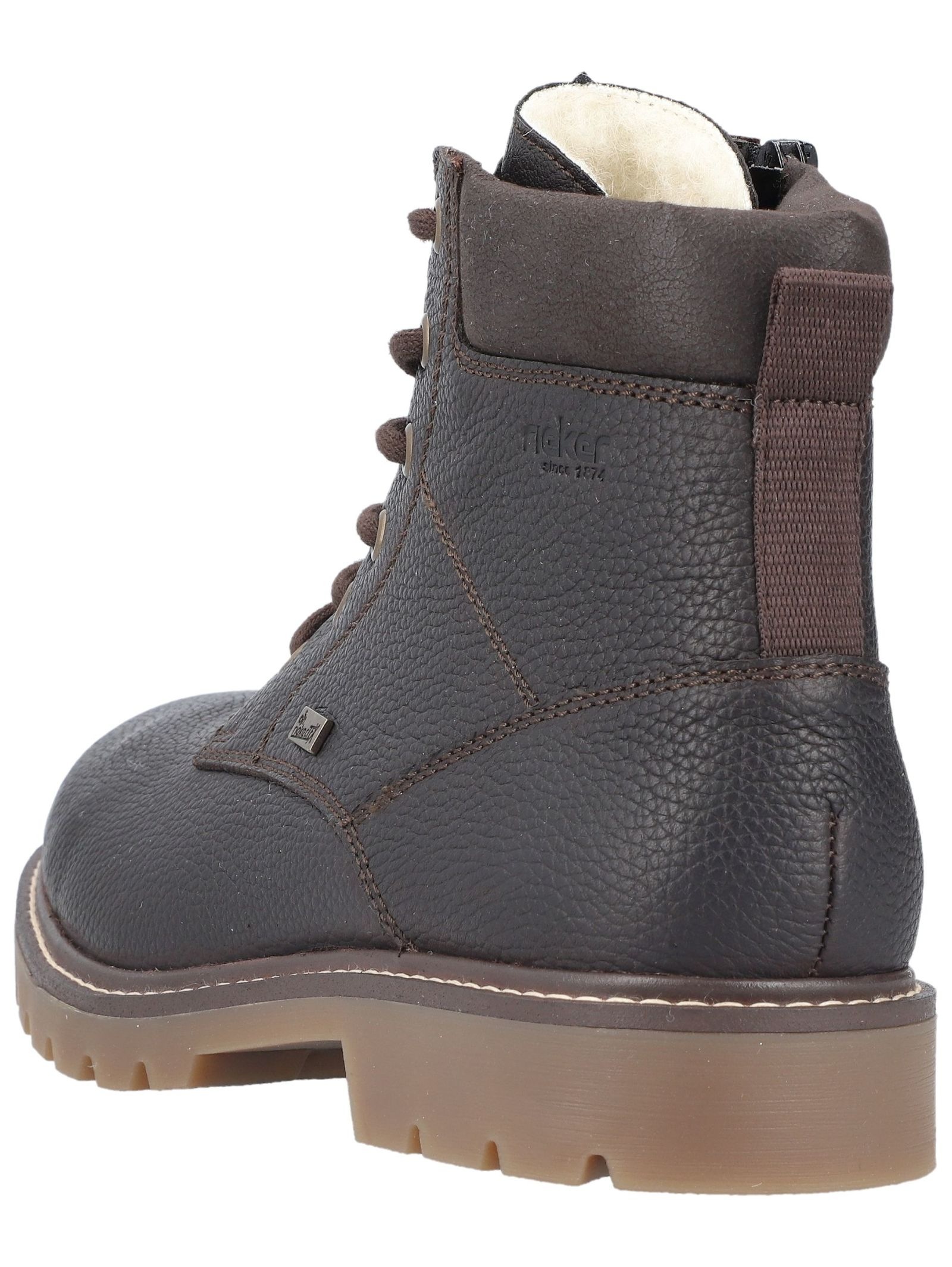 Rieker Schnürstiefelette »Rieker Stiefelette Leder/Textil«