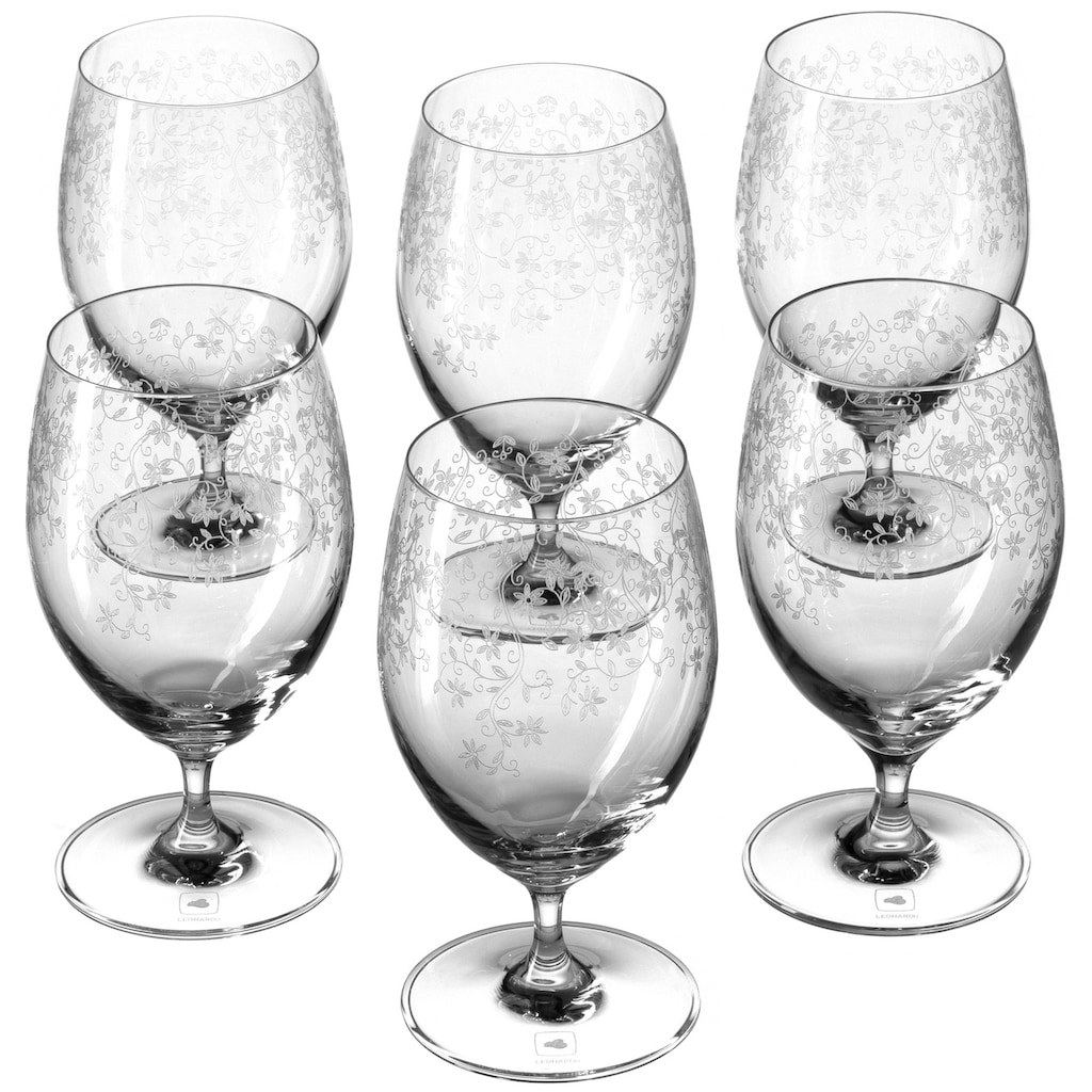 LEONARDO Glas »Chateau«, (Set, 6 tlg.), 380 ml, Teqton-Qualität