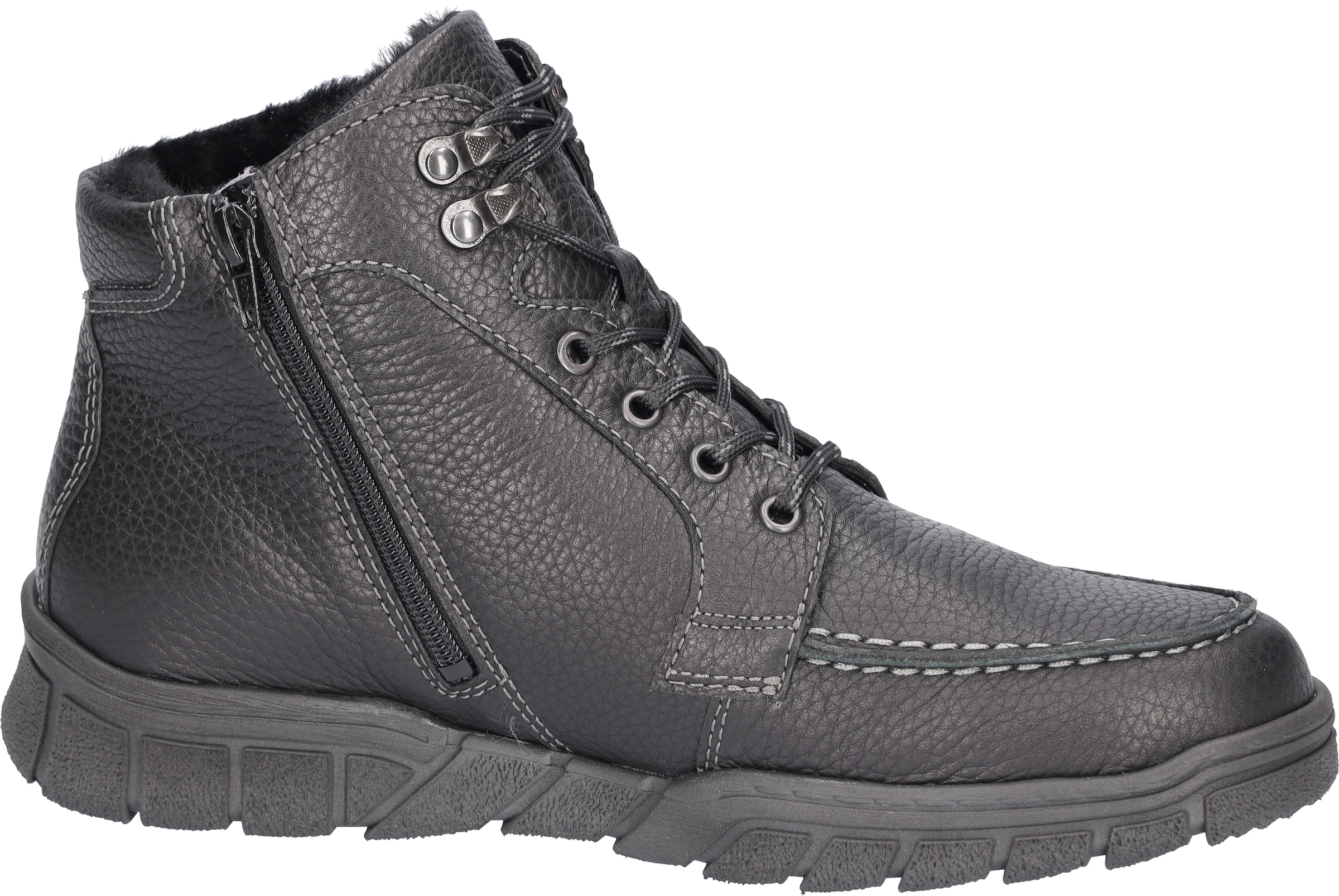 Waldläufer Winterboots »H-LINO«, Schürboots, Stiefelette, Bequemschuh in Komfortweite H (= sehr weit)