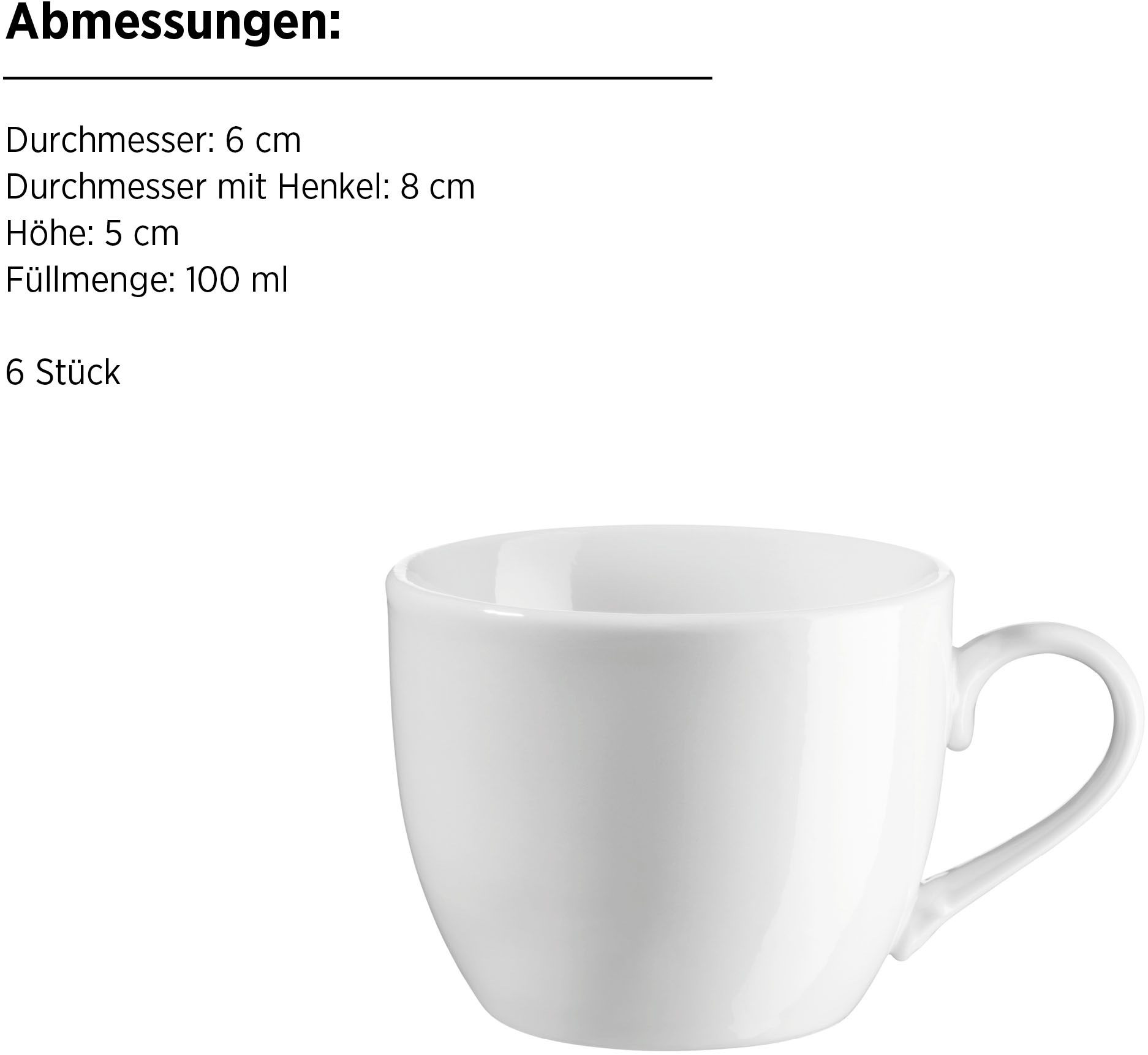 MÄSER Espressotasse »Barca«