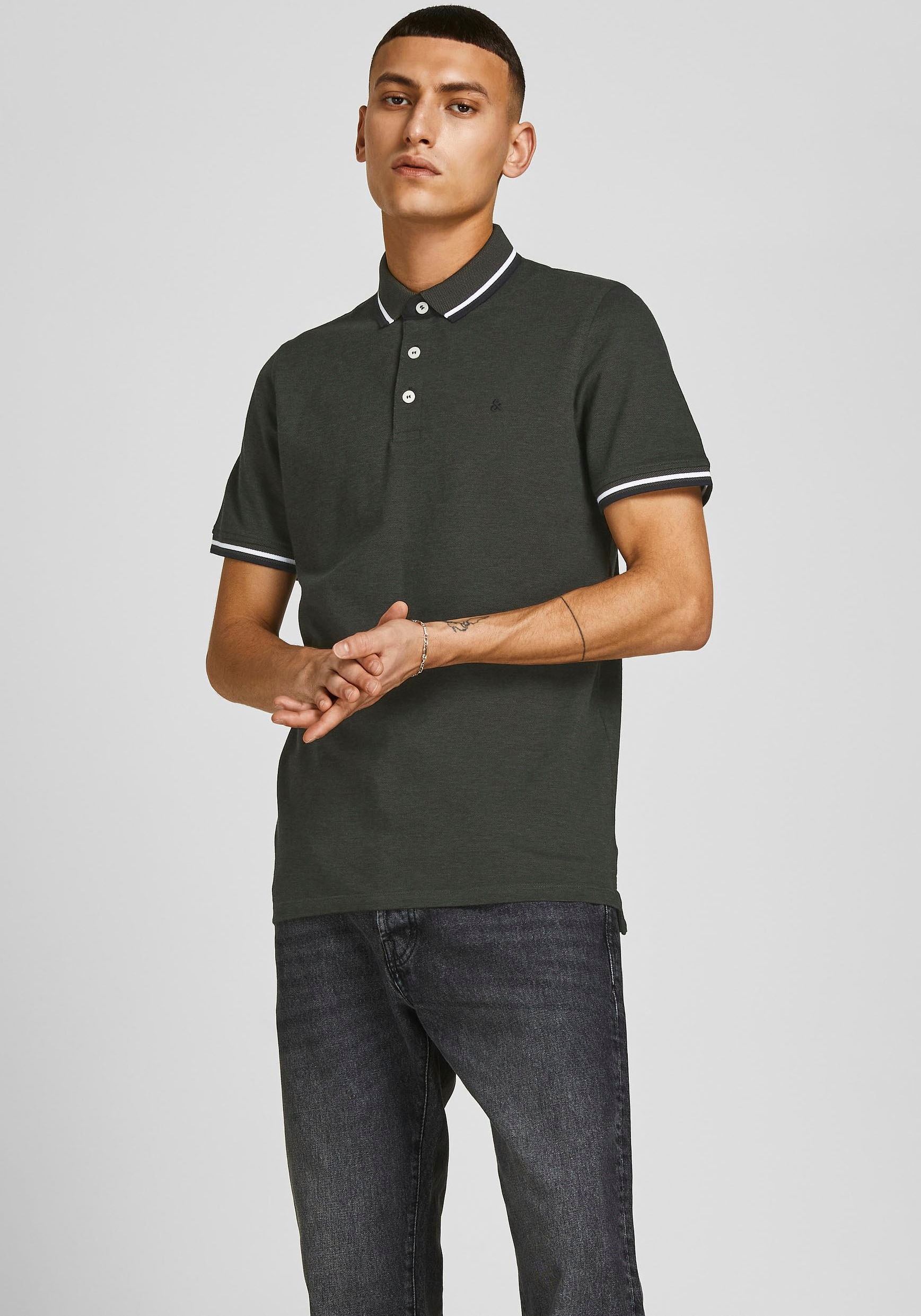 Jack & Jones Poloshirt "JJEPAULOS Poloshirt mit klassischem Kragen und figu günstig online kaufen
