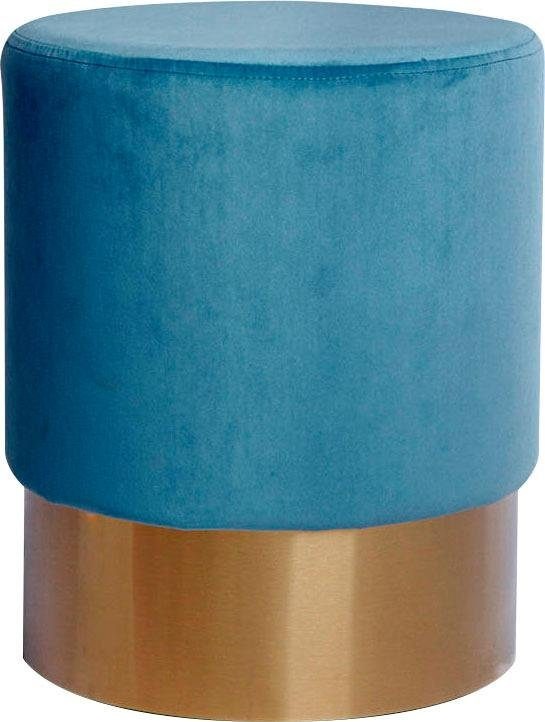 Kayoom Hocker "Nano 110, Hocker in stilvollem Design, runde Form, mit Fuß a günstig online kaufen