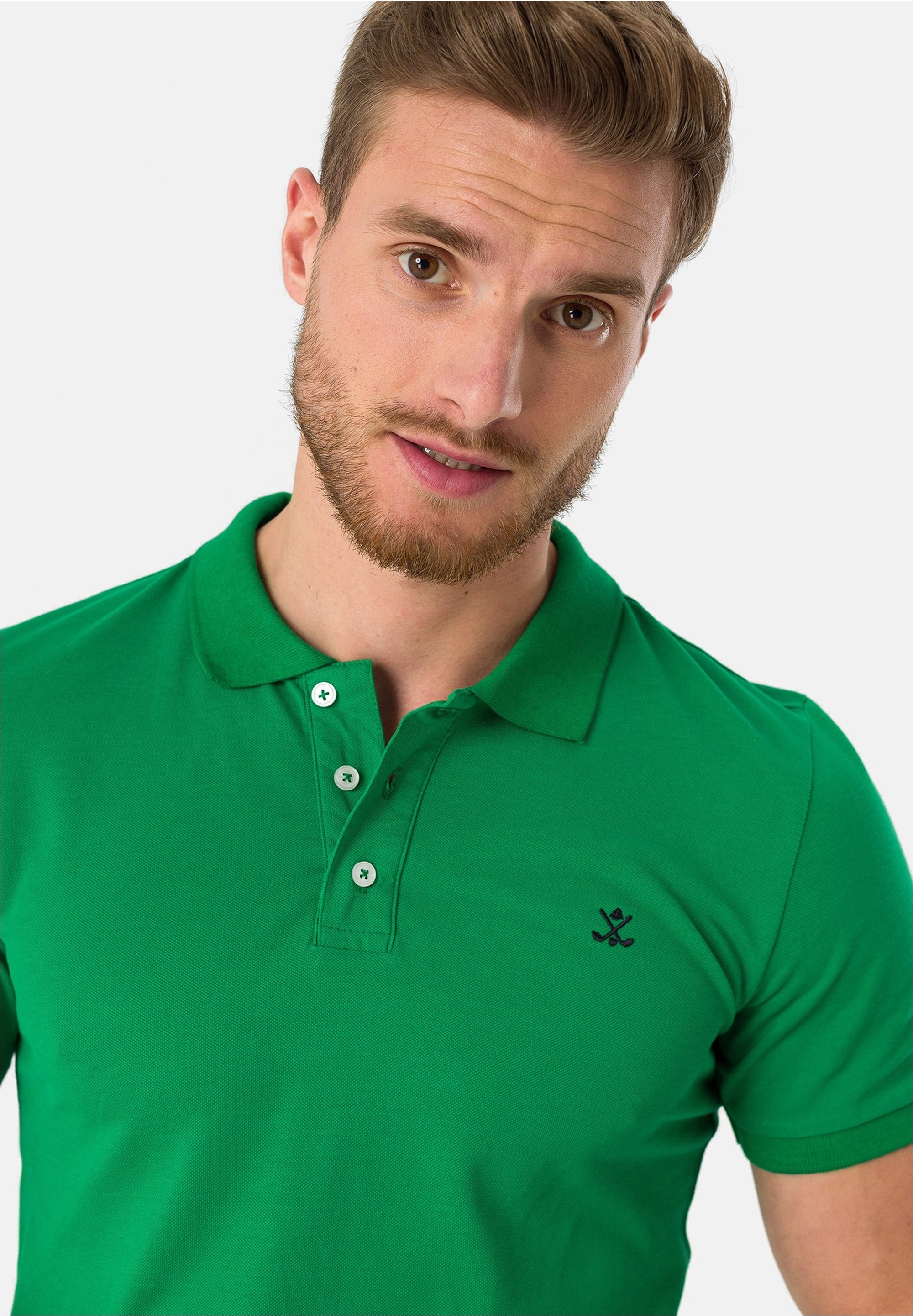 SIR RAYMOND TAILOR Poloshirt »Wheaton«, (1 tlg.), mit klassischem Kragen und kurzer Knopfleiste