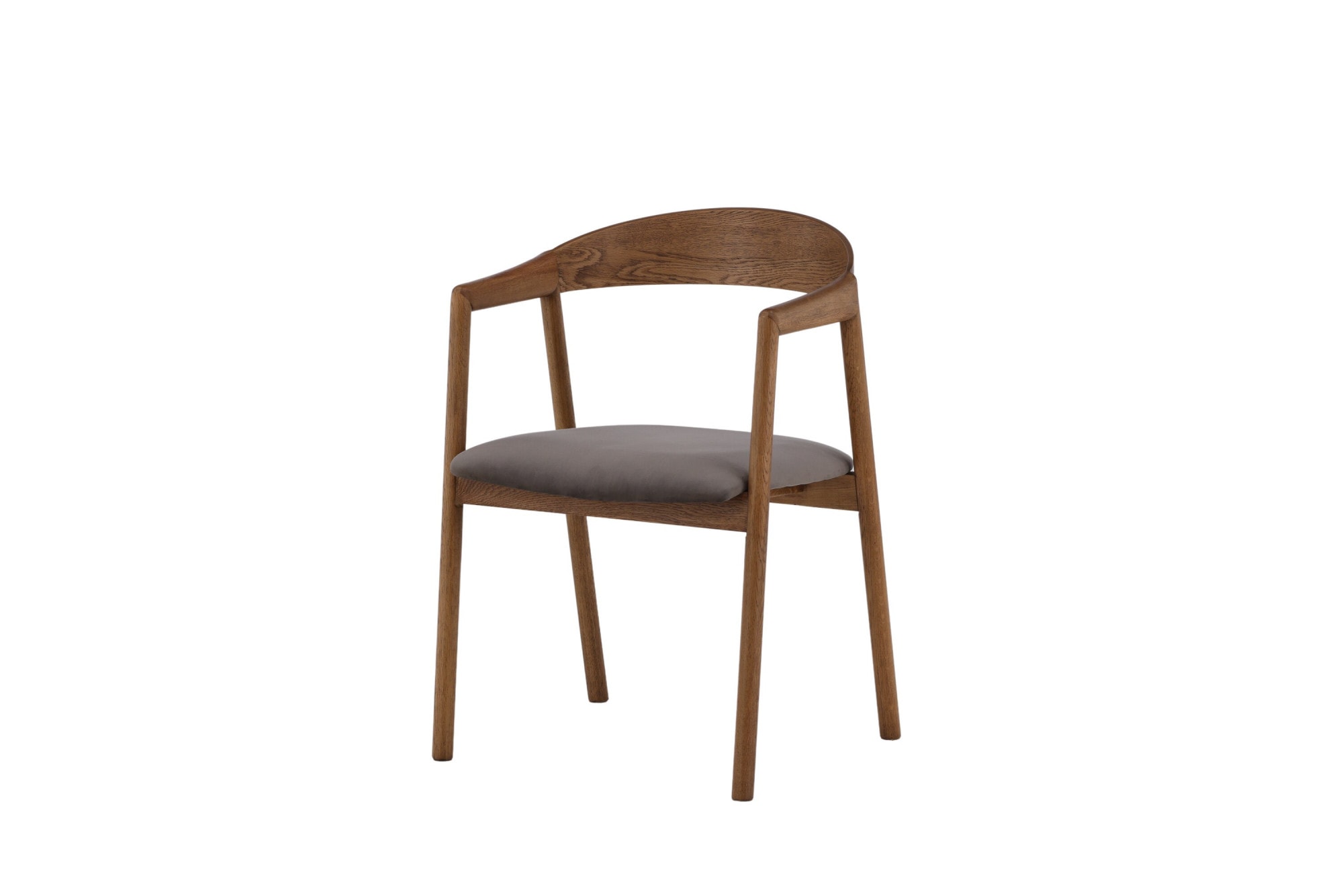 Venture Home Esszimmerstuhl »Långön, 2er-Set Esszimmerstühle aus Massivholz mit Armlehnen, 150 kg« () Holzstuhl, Eschenholz, gepolsterter Sitz, robust, skandinavisch