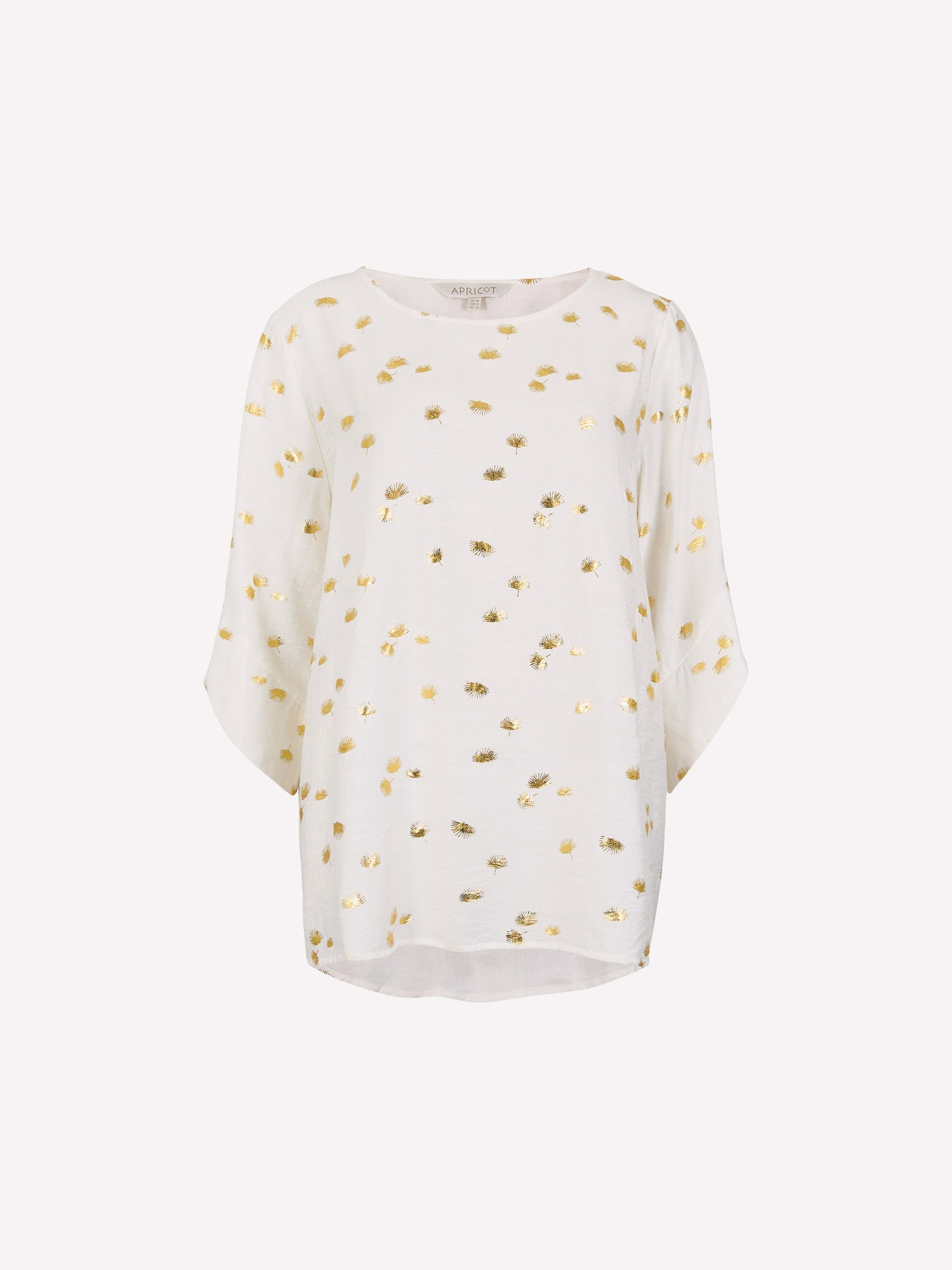 Apricot Klassische Bluse »Bluse« mit Goldfolien-Print