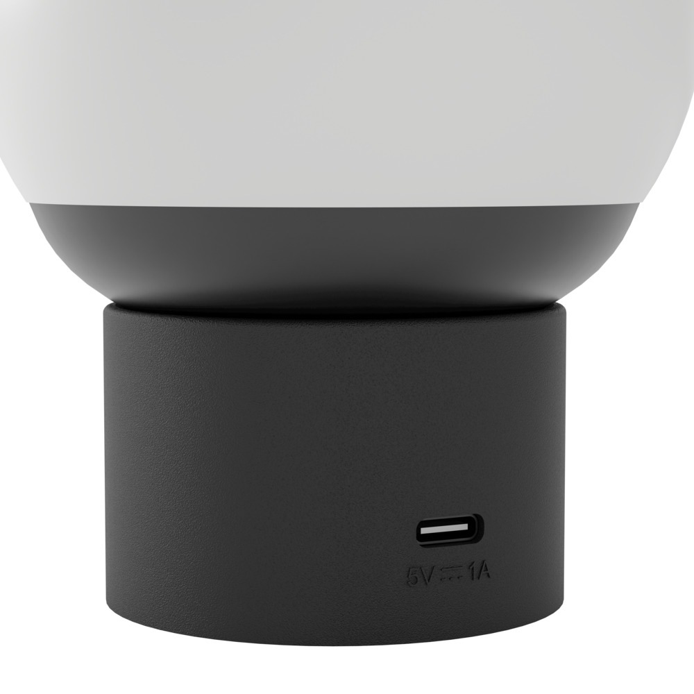 EGLO LED Tischleuchte »GOMBIO« LED-Modul 1 Stk. E27 Akku Glühbirne Gombio, Tischlampe touch dimmbar mit Fernbedienung