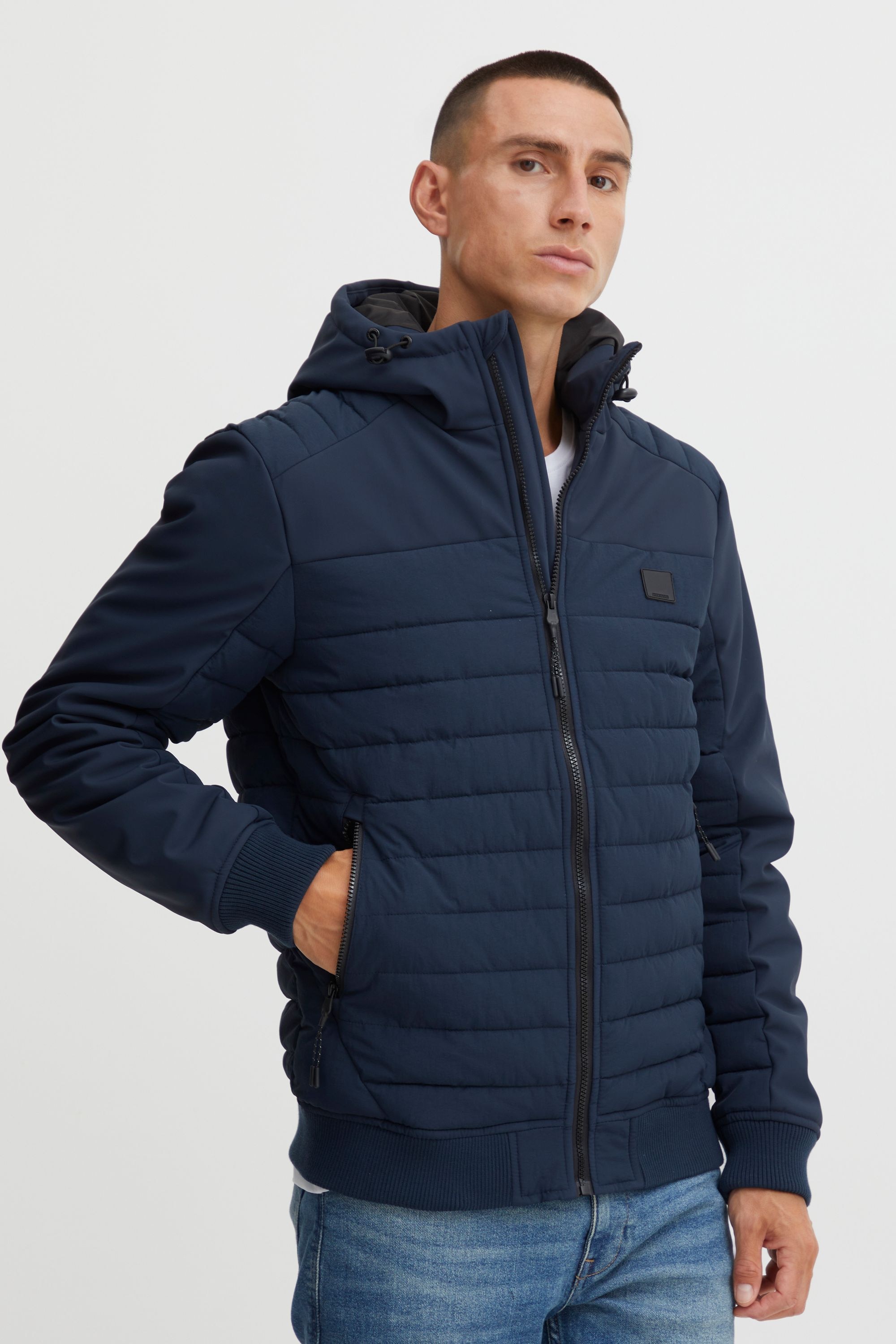 Indicode Steppjacke »Steppjacke IDPario«, mit Kapuze