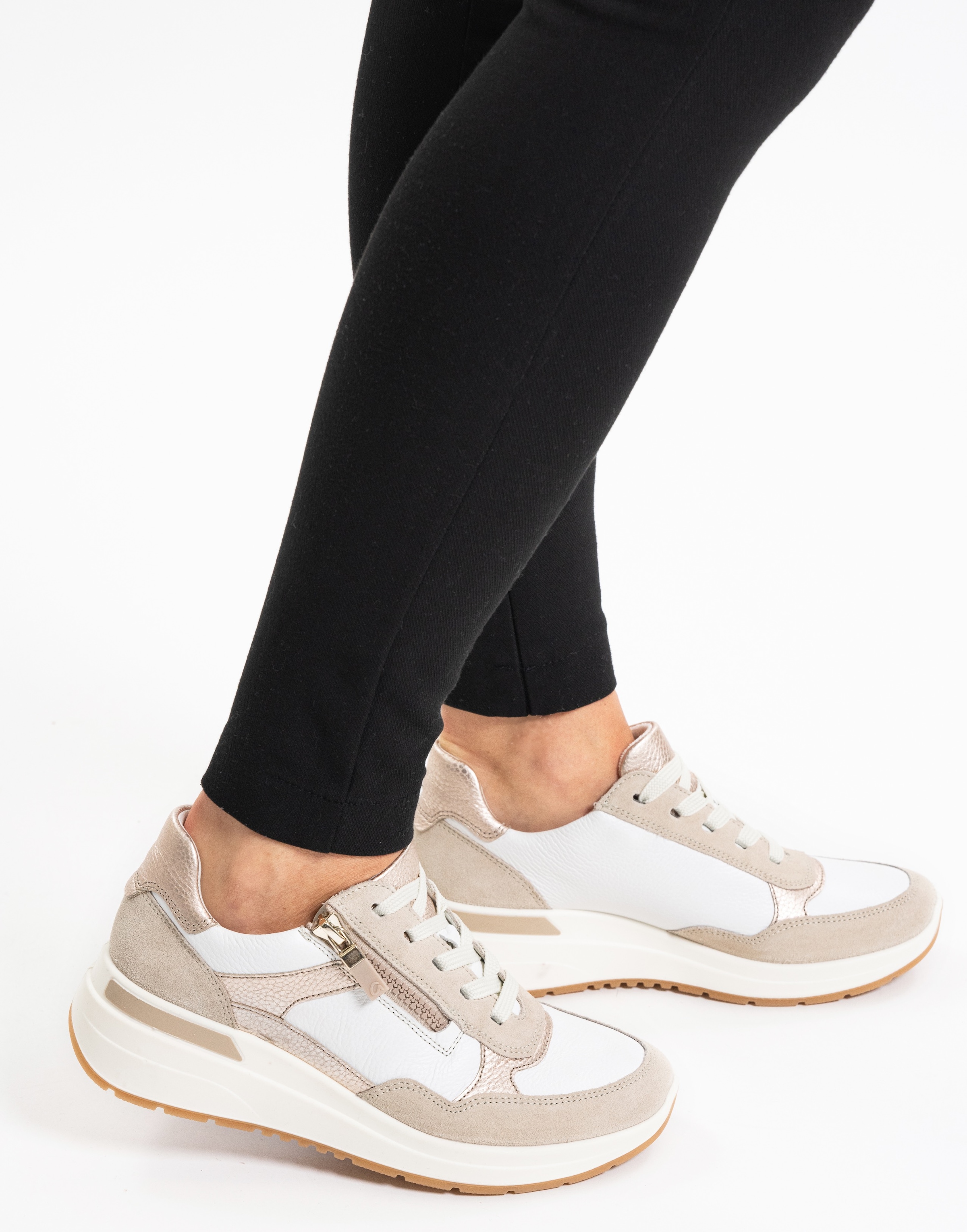 Ara Keilsneaker »GARDA«, Plateausneaker, Keilsneaker mit Wechselfußbett in H-Weite