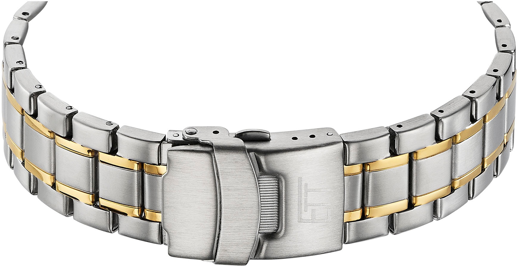 ETT Funkuhr »Gobi«, Armbanduhr, Herrenuhr, Datum, Solar, Edelstahlarmband