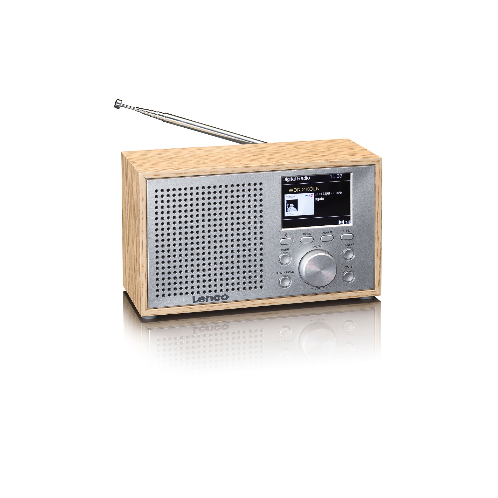 Digitalradio (DAB+) »DAR-017 DAB+/FM Radio mit Bluetooth«, (Bluetooth Digitalradio...