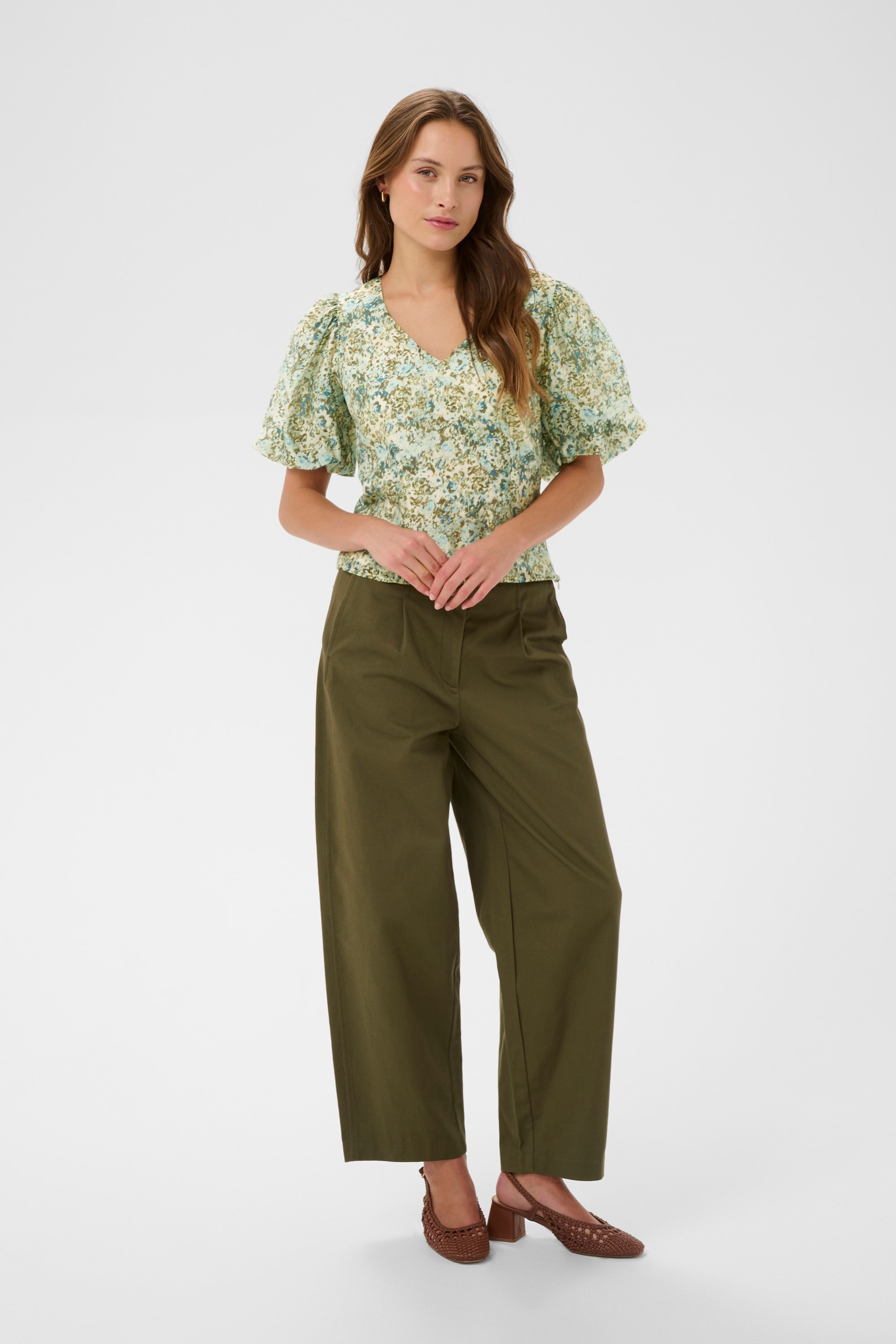 Saint Tropez Kurzarmbluse »Kurzarm-Bluse RainieSZ«