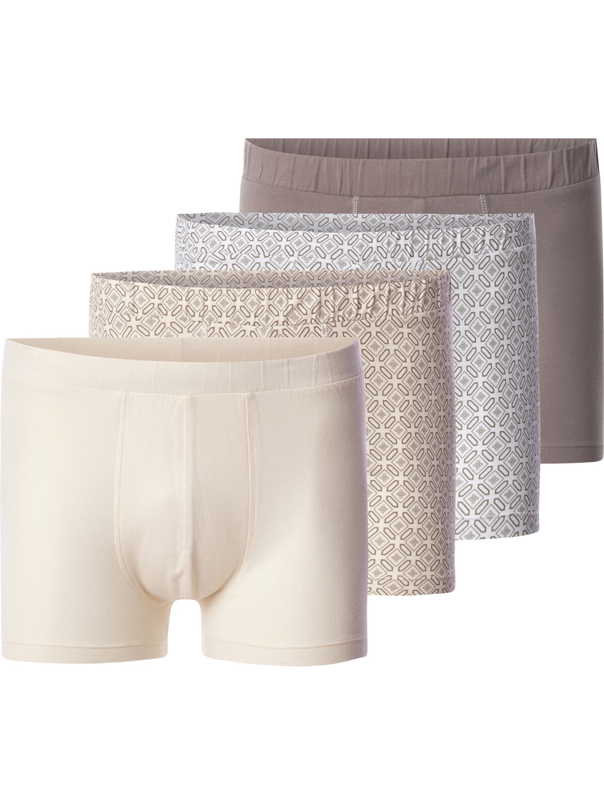 Boxershorts »4er Pack Boxershorts VIRENZO«, (4 St.), in verschiedenen Farbtönen