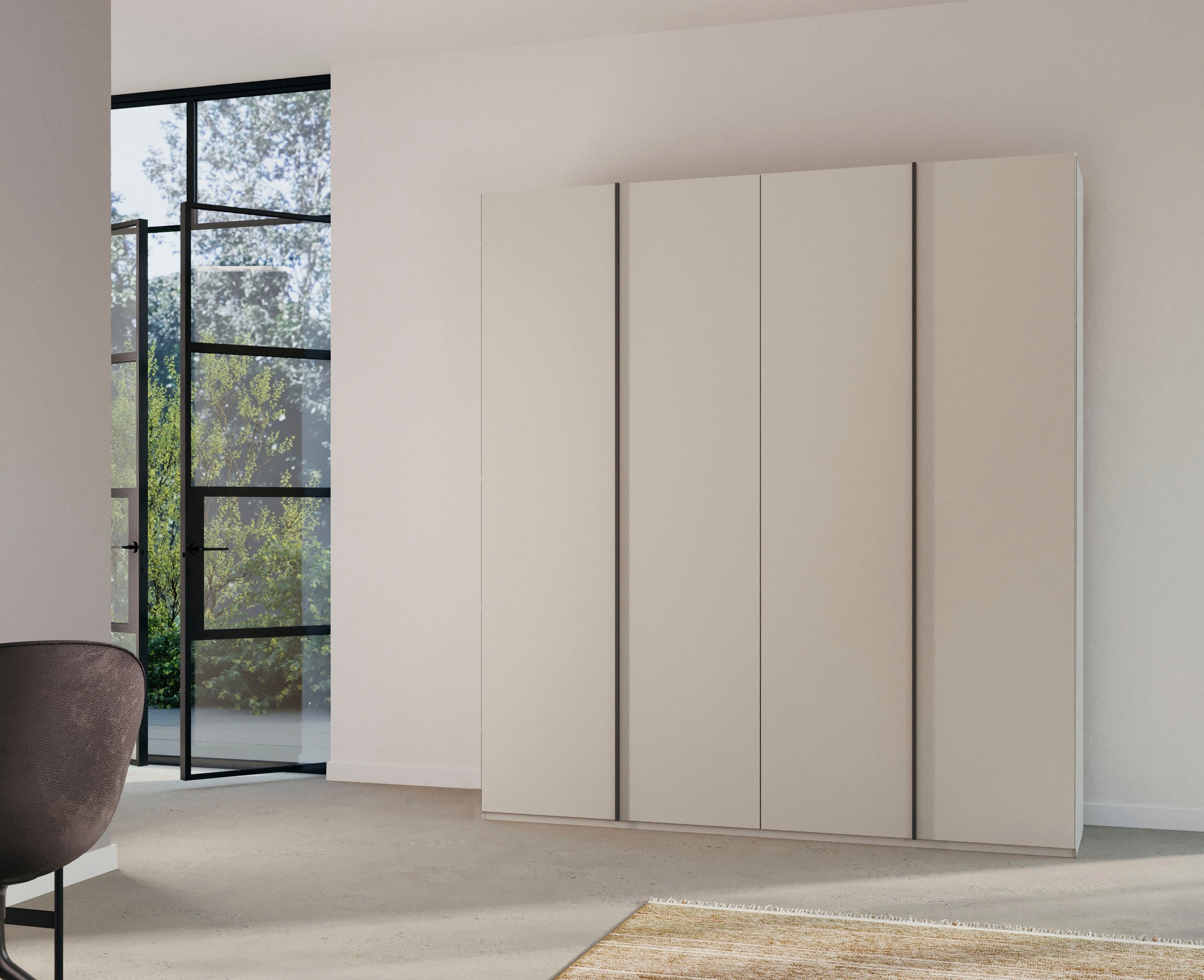 rauch Drehtürenschrank "Skat Meridian" inkl. Innenspiegel und 4 Innenschubl günstig online kaufen