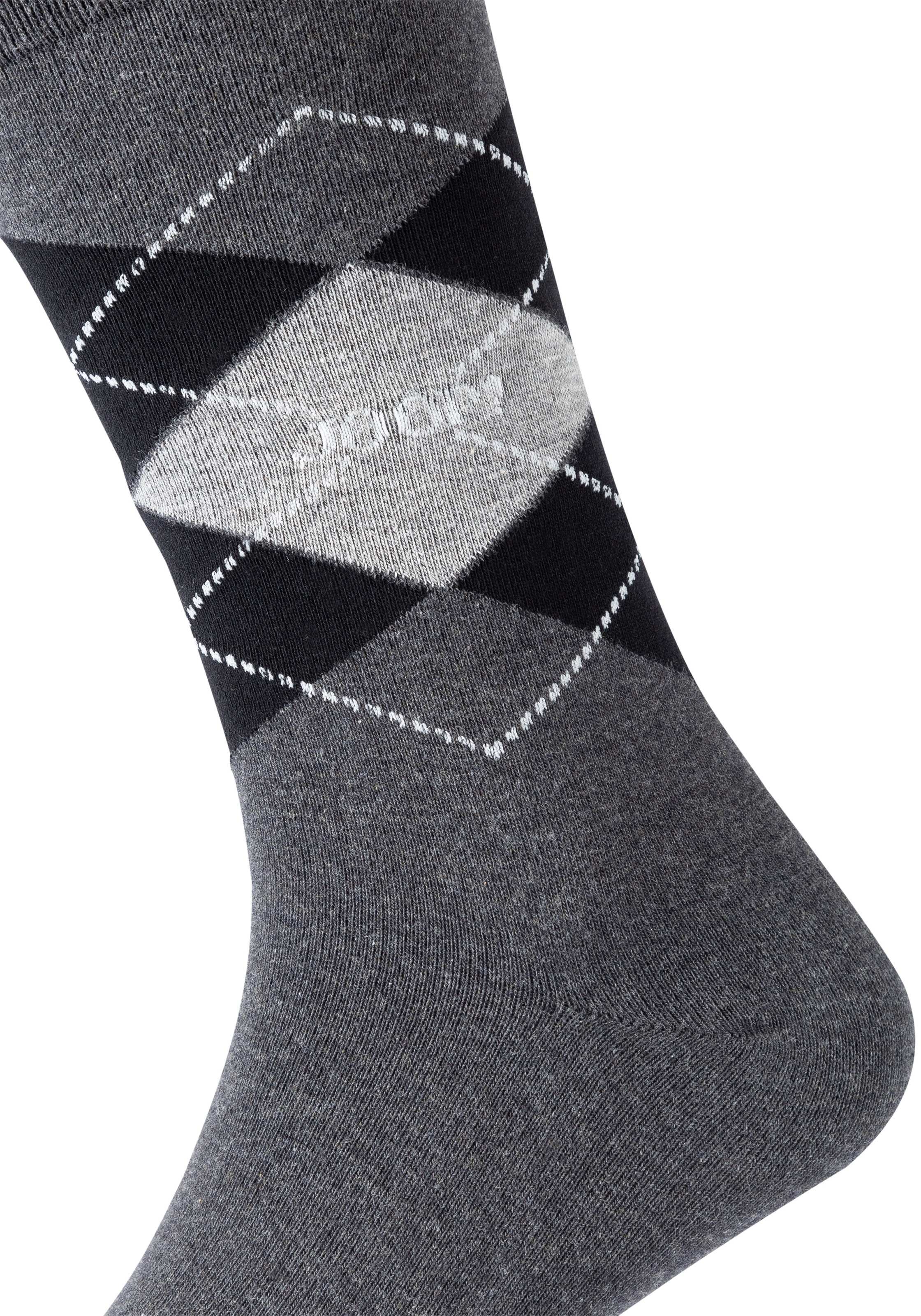 JOOP! Socken »premium essentials«, (2er Pack), Premium Qualität, verstärkte Ferse, verstärkte Zehen, Argyle Design