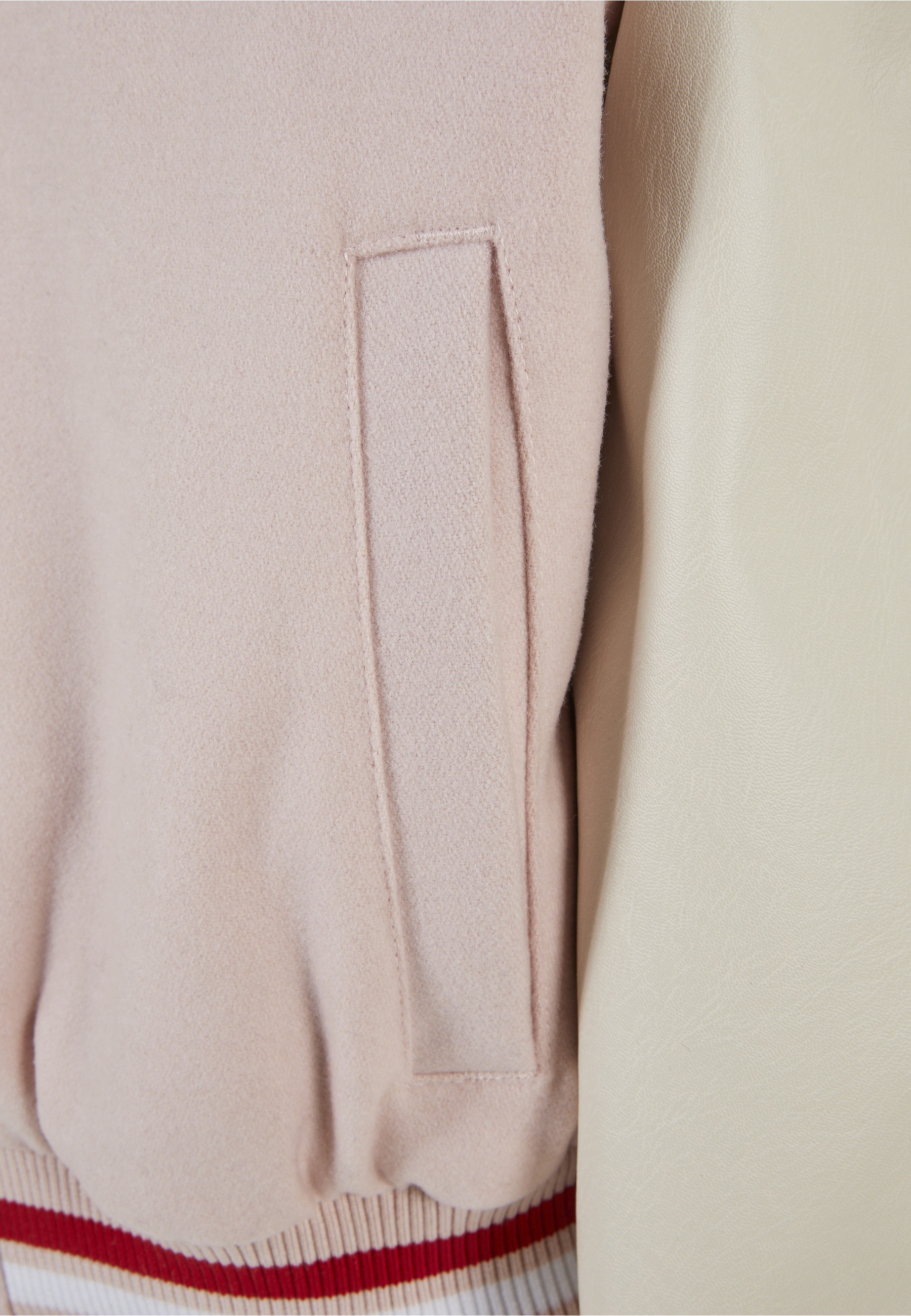 Fubu Anorak »Fubu Damen FW231-017-2 FUBU College Varsity Jacket« 1 Stk. tlg. ohne Kapuze