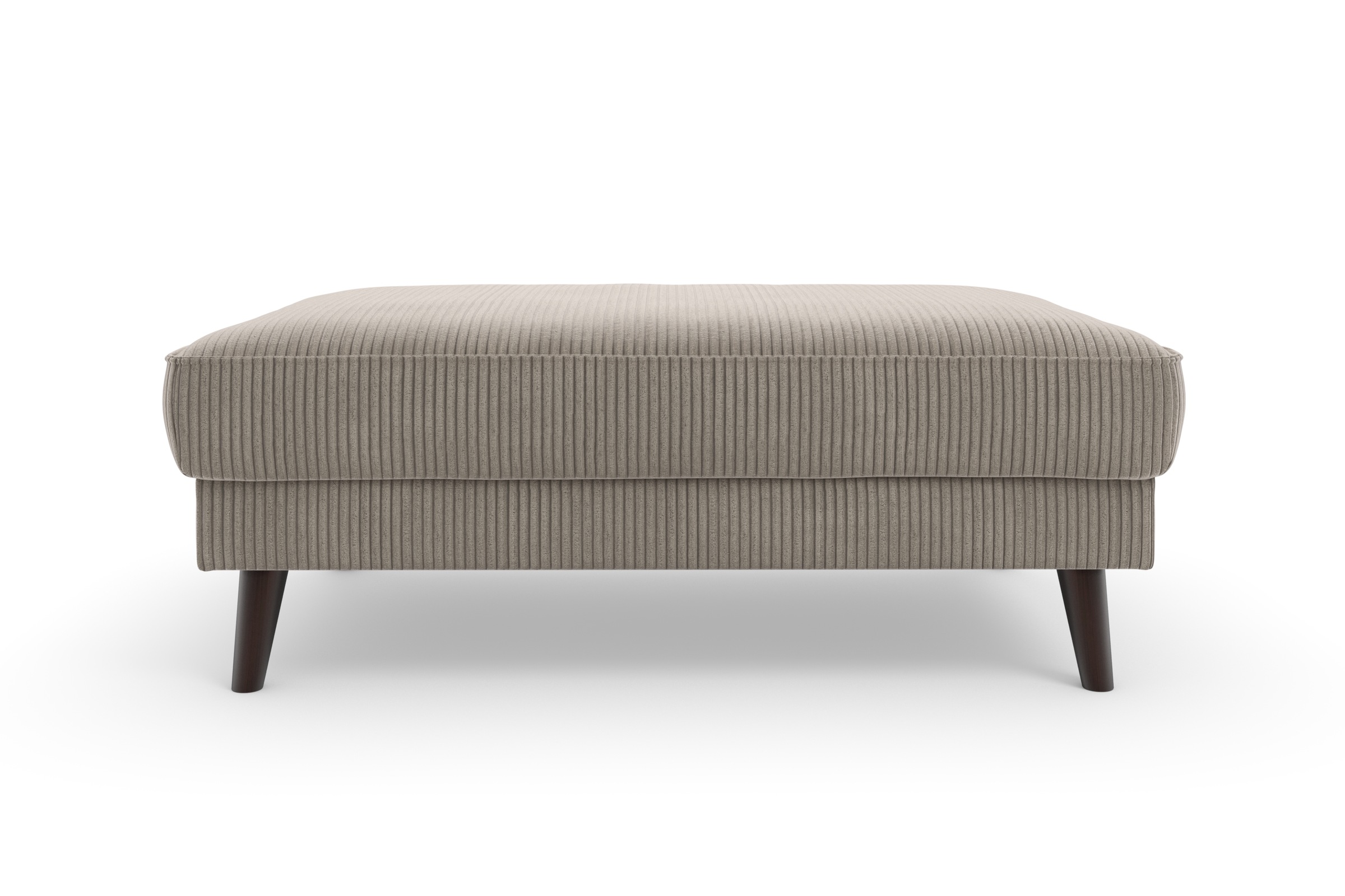 Thumbnail - TRENDMANUFAKTUR Polsterhocker "Lumber Jack" 1 Stk. tlg. in moderner Optik, mit extra hohen Füßen