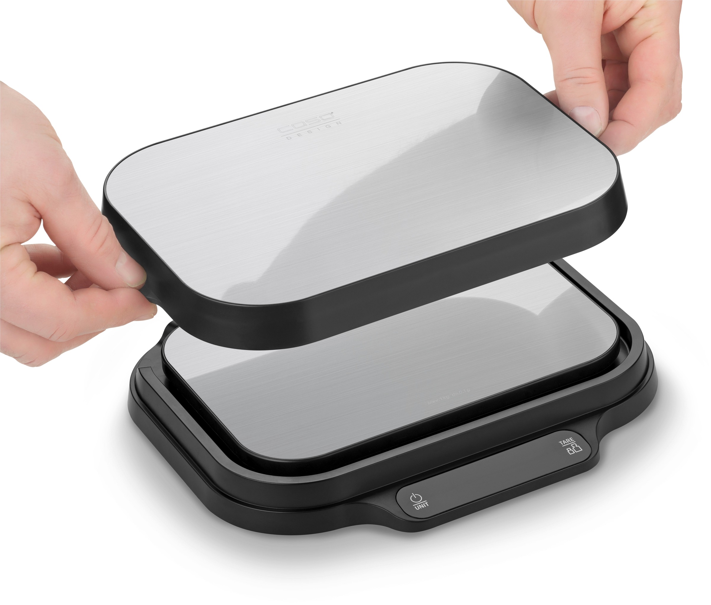 Caso Küchenwaage »3291 KitchenDuo«, (2 tlg.), Gewicht 746 gr.