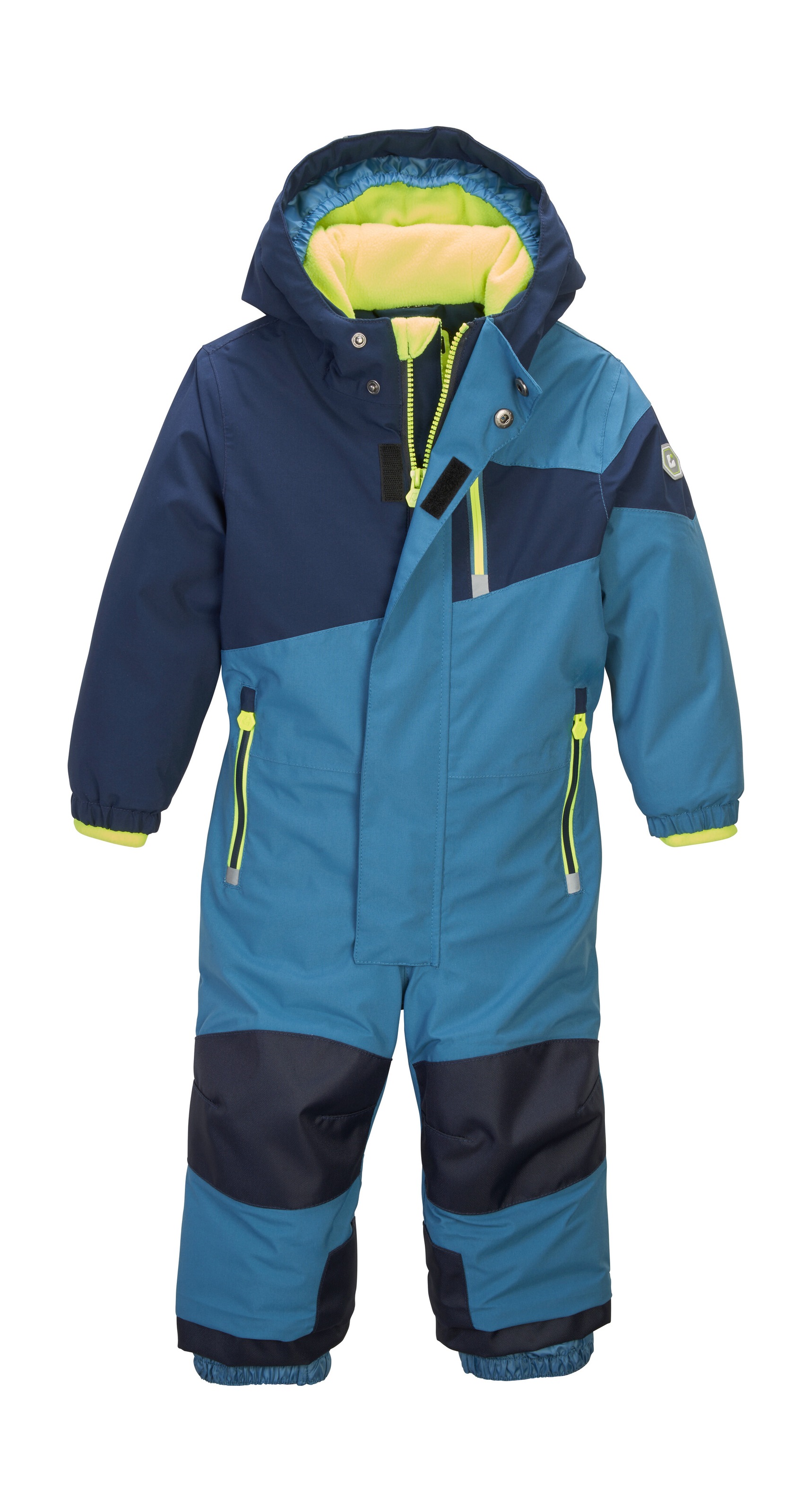 Killtec Overall "Overall Mini Colourblock" Wasserdichter, atmungsaktiver Overall mit Fleece und Reflektoren