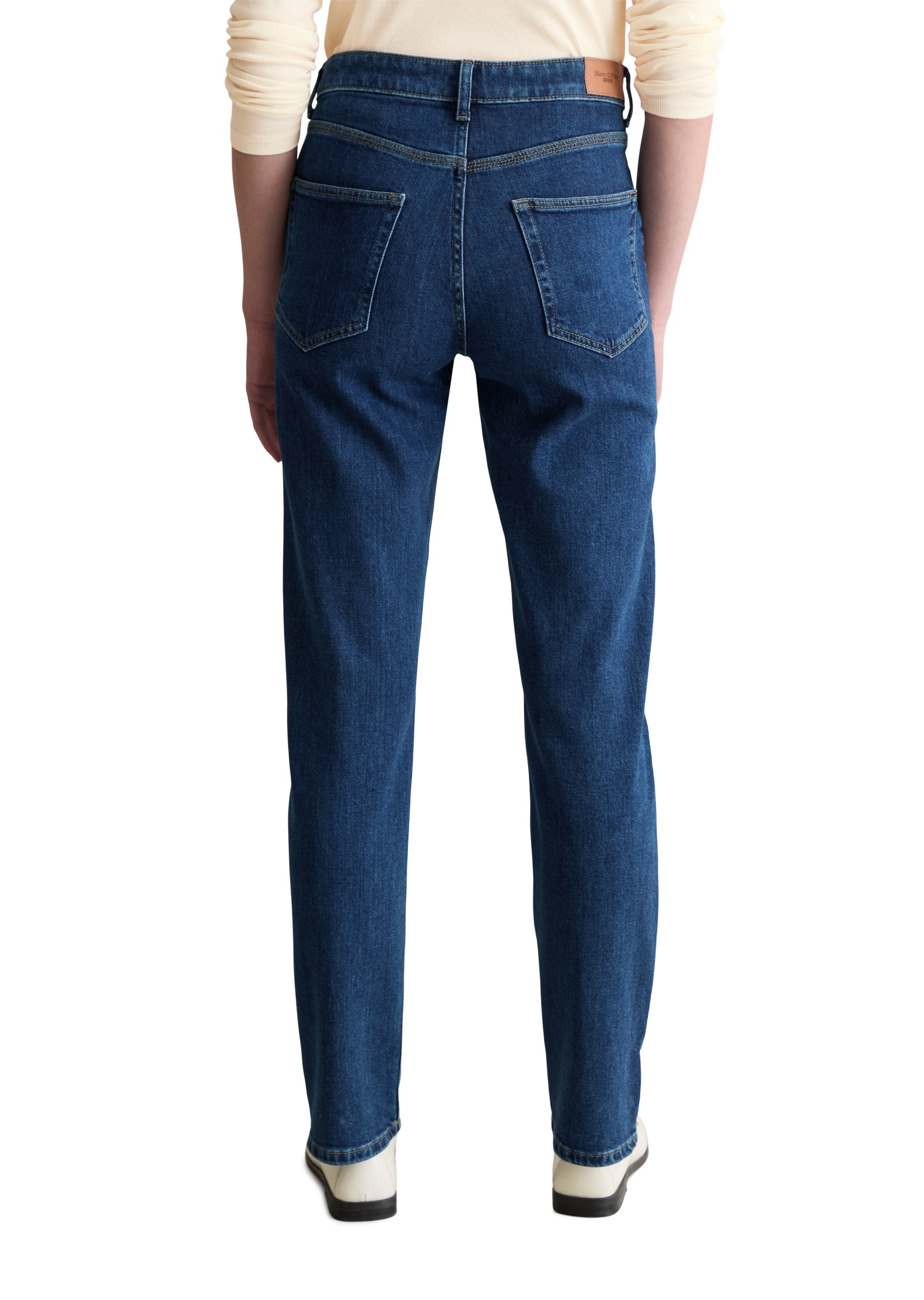 Thumbnail - Marc OPolo DENIM Straight-Jeans "aus weichem Organic-Cotton-Lyocell-Stretch"