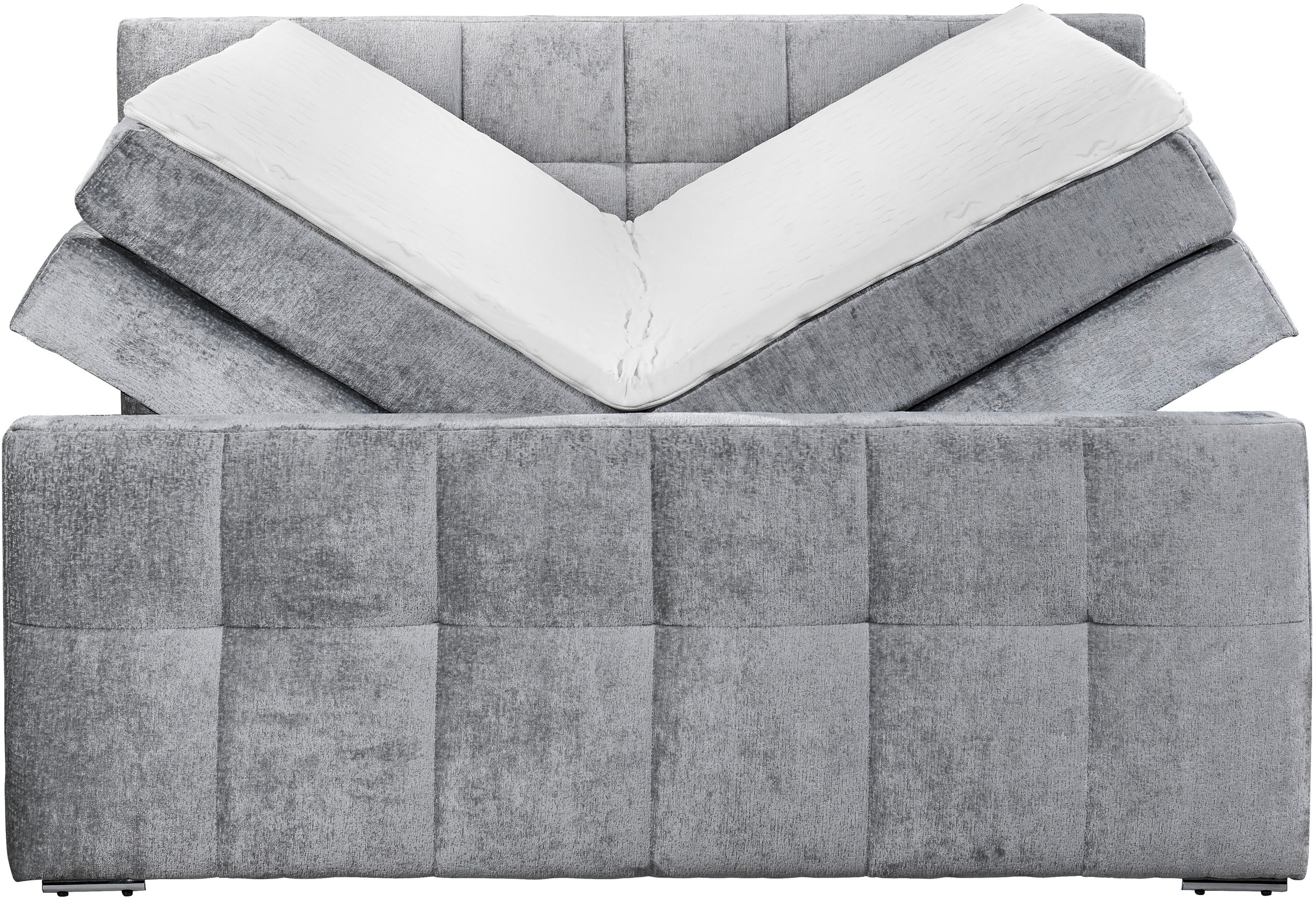 Places of Style Boxspringbett »Rosà«, H3/H3, H3/H4, H4/H4 möglich