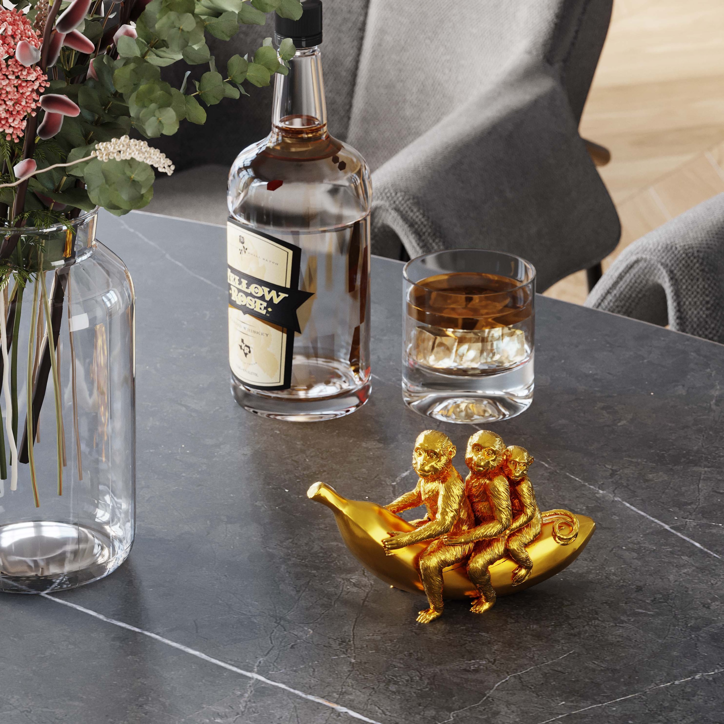 Kare Design Dekofigur »Banana Ride 12cm«