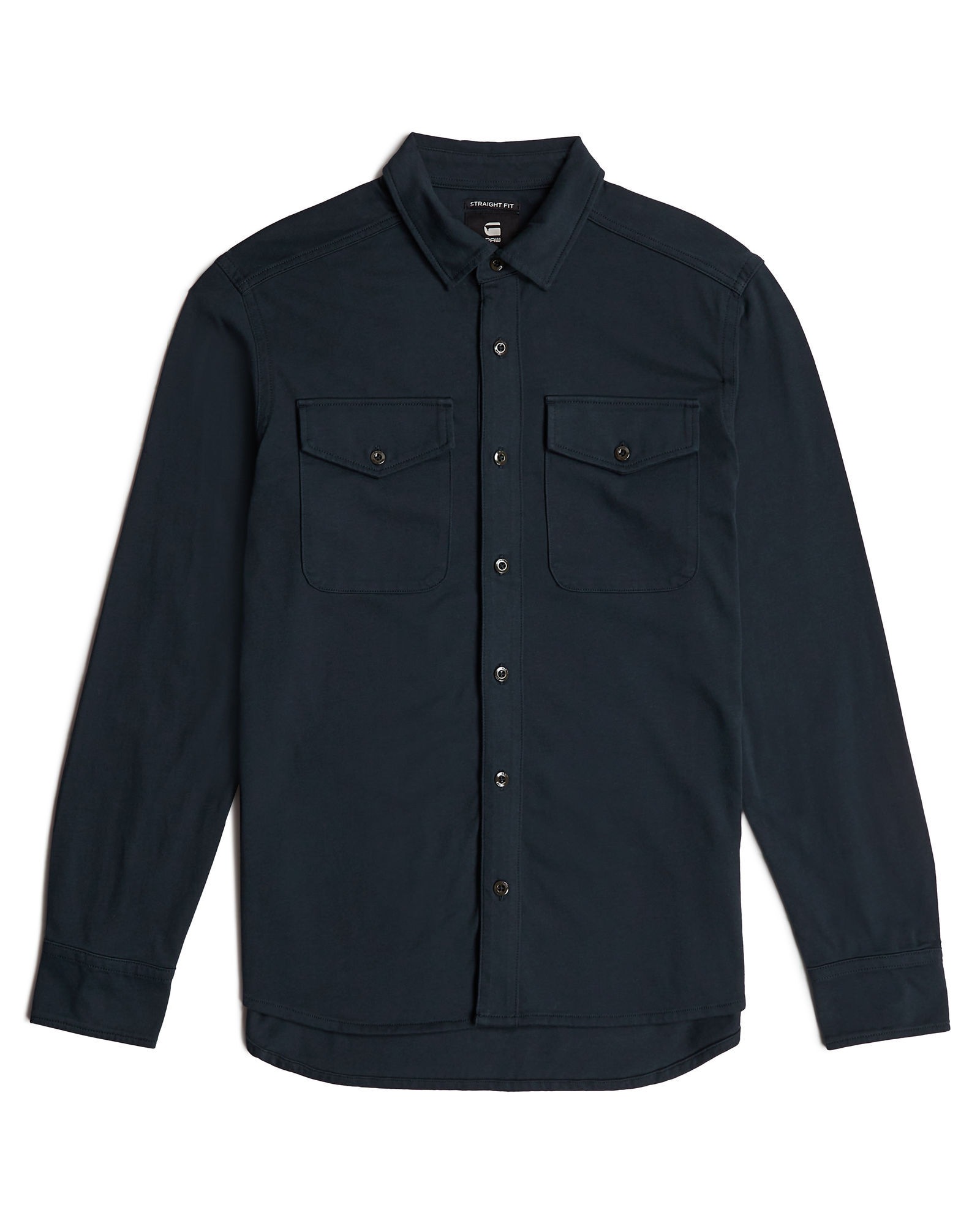 G-STAR Langarmshirt »Jersey Hemd Marine Pockets«