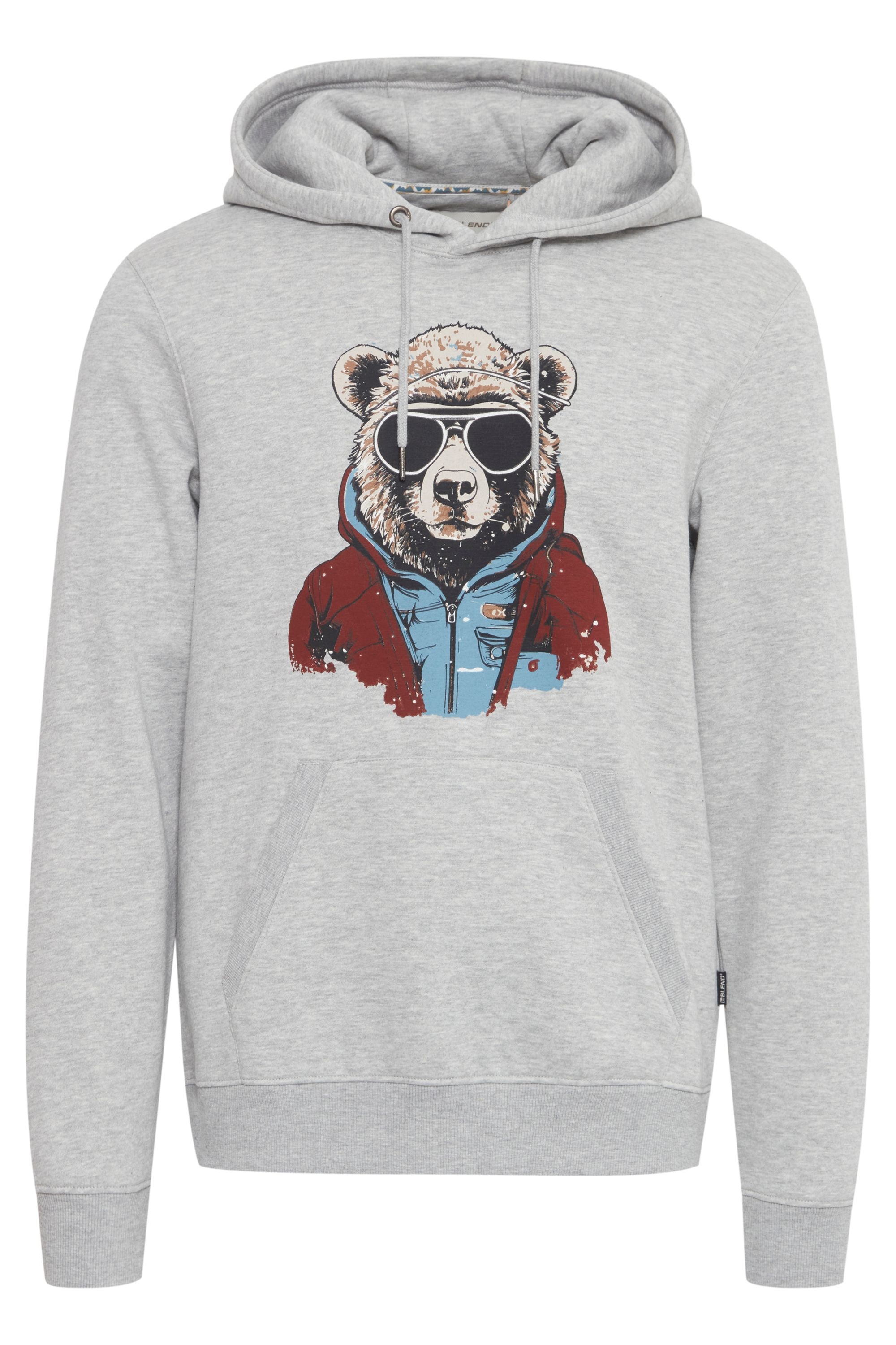 Blend Kapuzenpullover "BHSweatshirt" Stilvoller Hoodie mit Kapuze und Print günstig online kaufen
